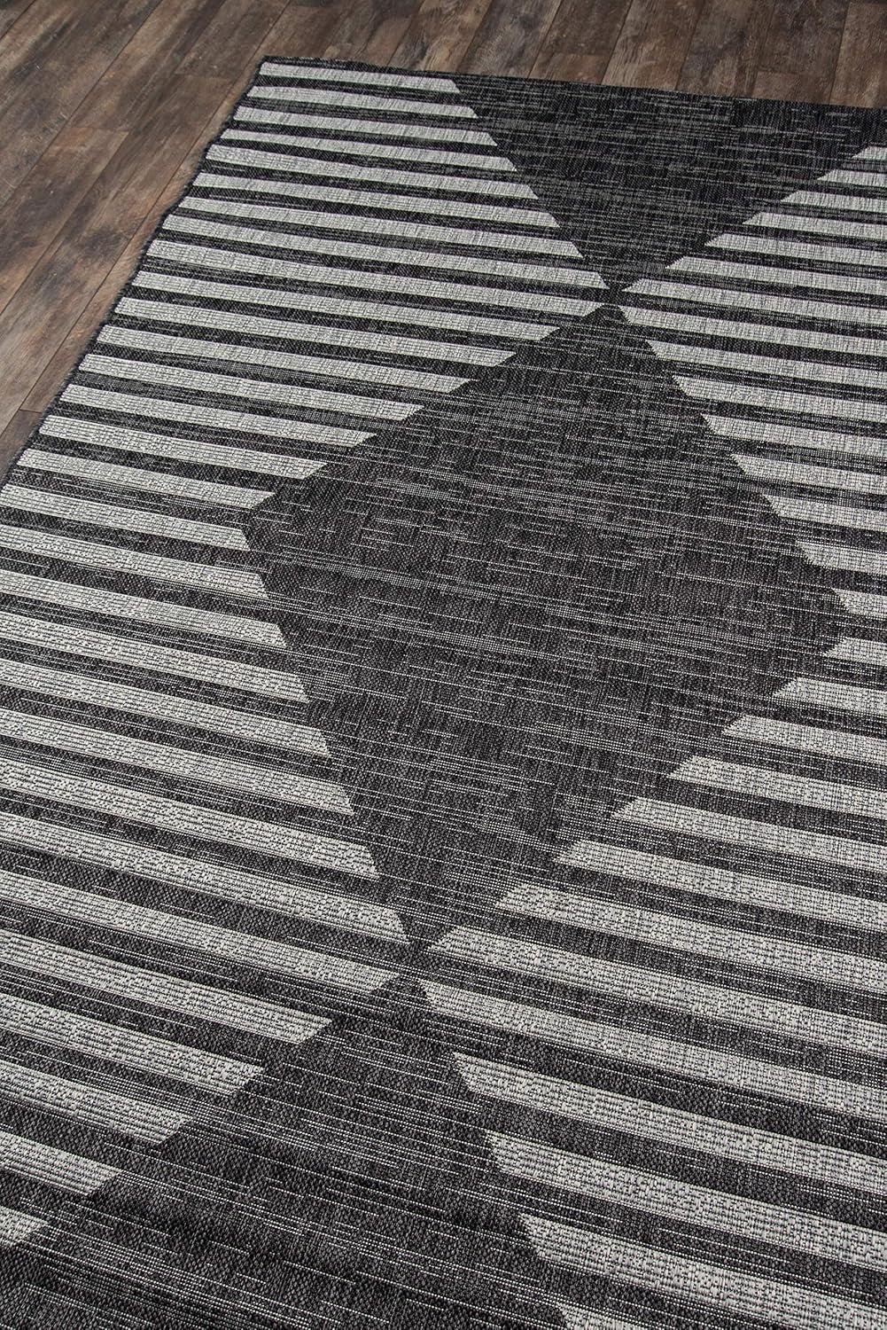 Novogratz Momeni Villa Monaco Geometric Charcoal Area Rug & Reviews | AllModern