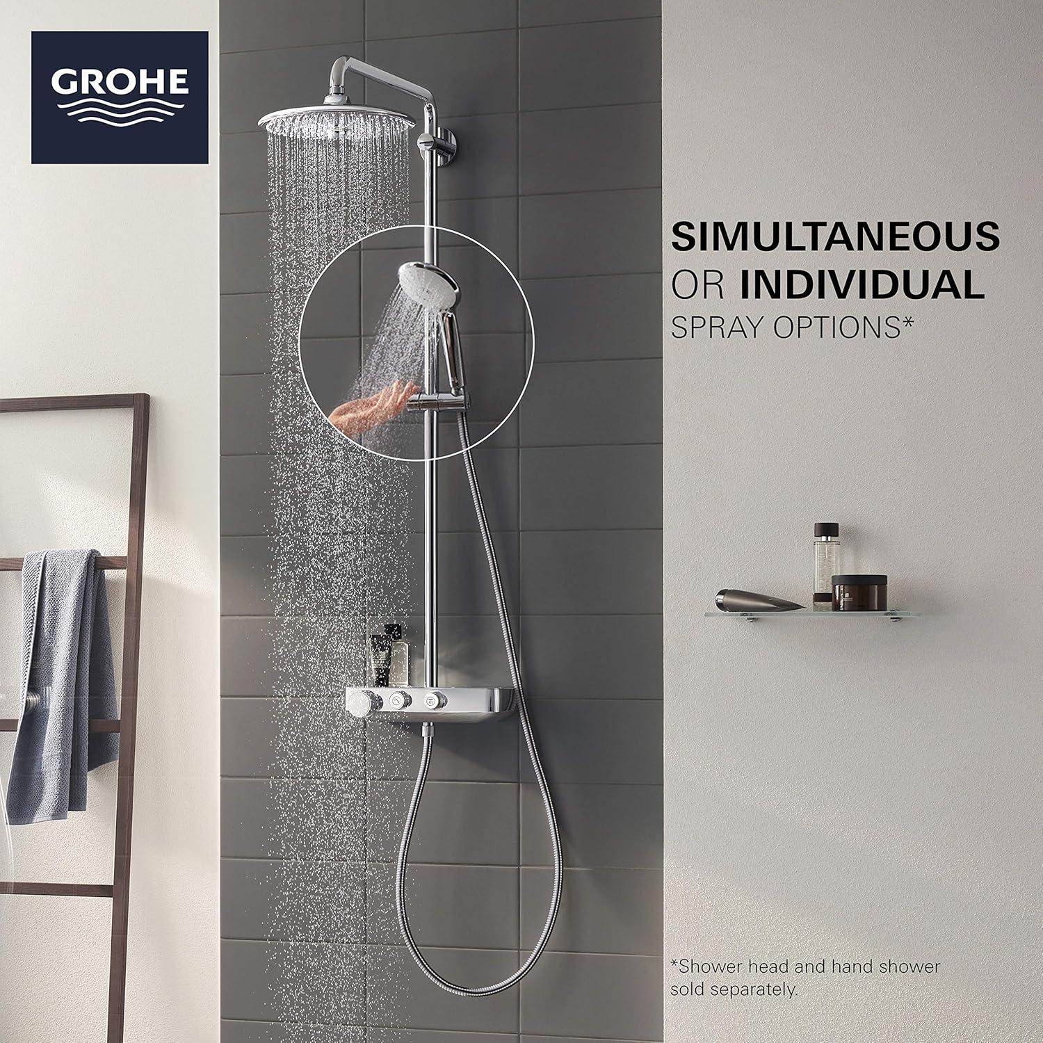 Euphoria® Thermostatic Complete Shower System with TurboStat Technology