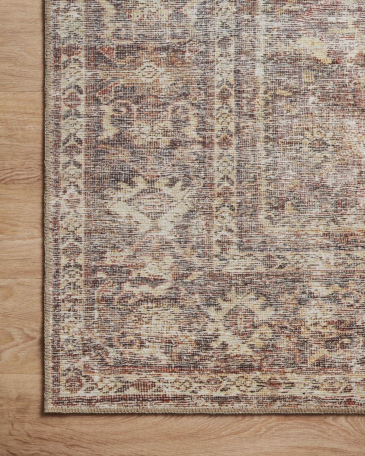 Georgie Oriental Bordeaux/Antique Area Rug