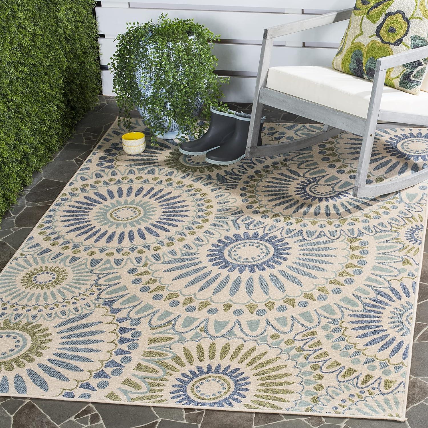 Veranda VER091 Power Loomed Indoor/Outdoor Area Rug  - Safavieh