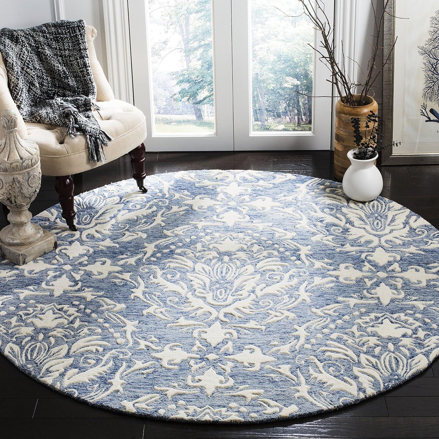 Blossom BLM107 Hand Tufted Area Rug  - Safavieh