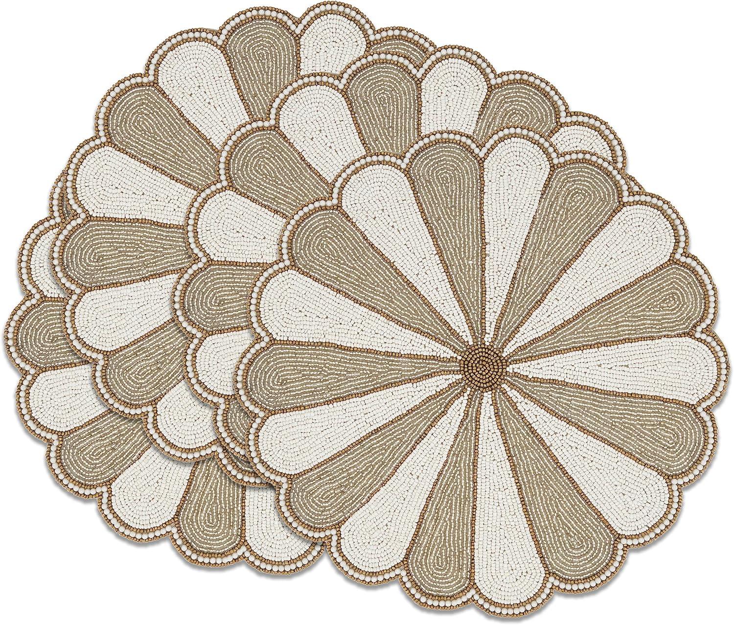 No Pattern Round Placemat