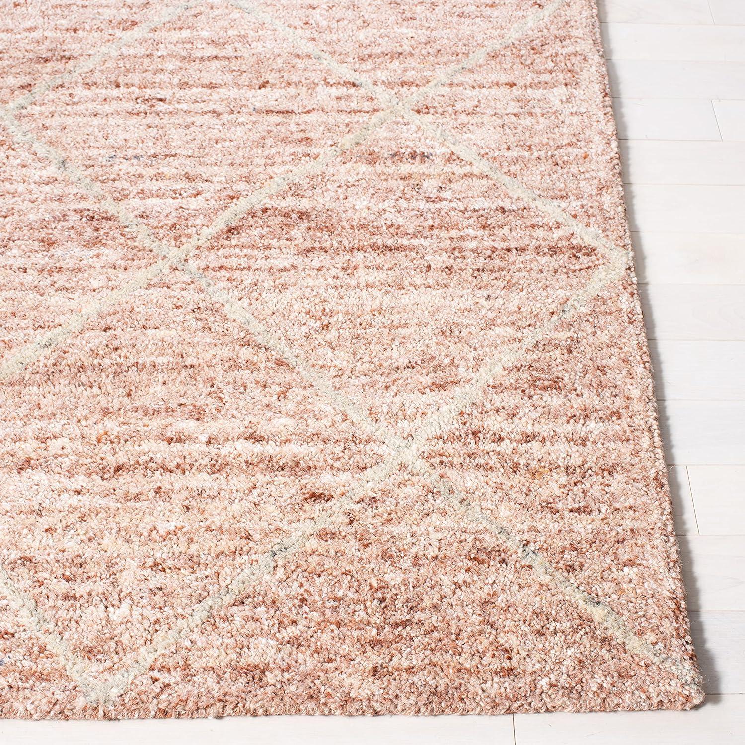 Himalaya HIM423 Handmade Area Rug - 5'x8' - Fuchisa - Safavieh