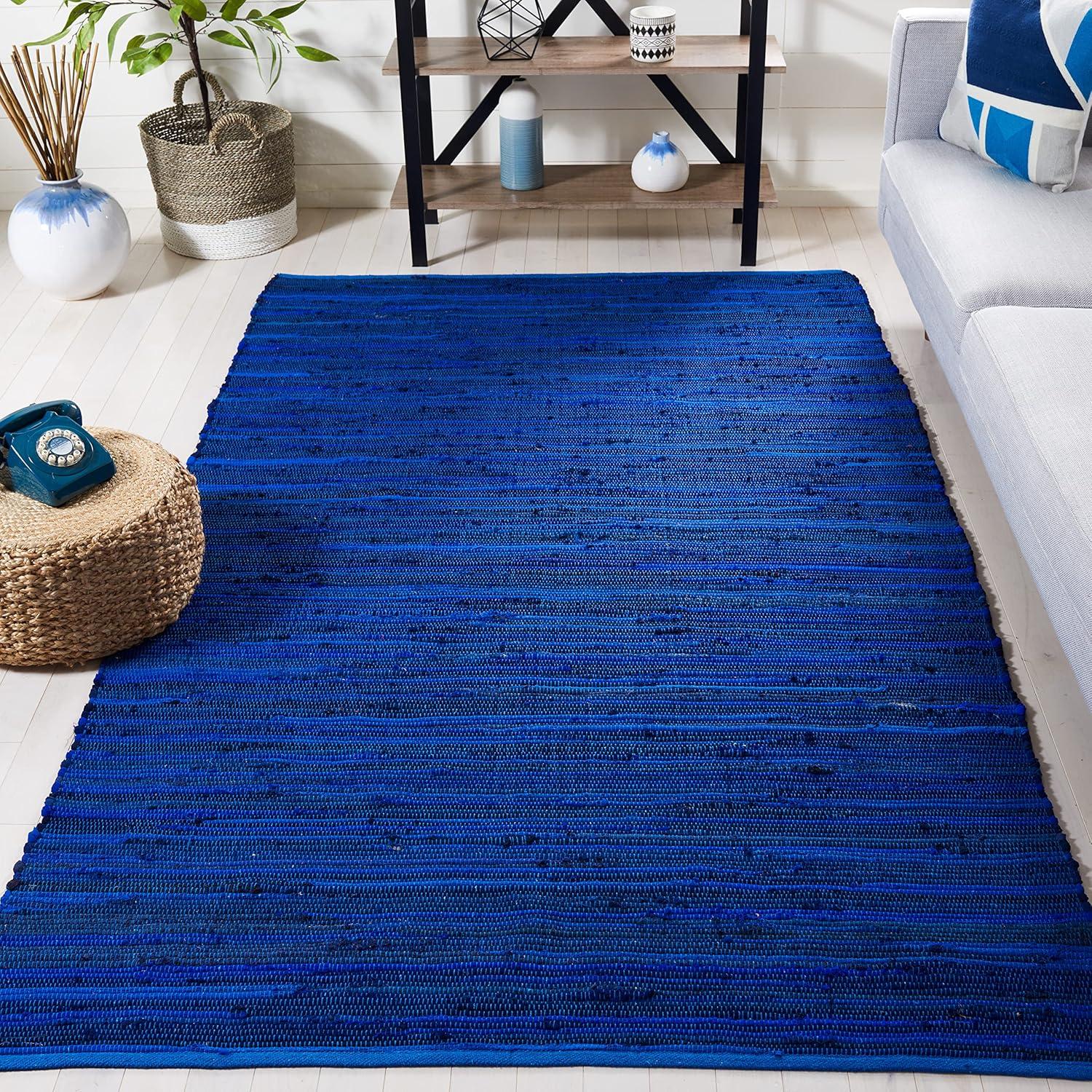 Rag Area Rug RAR130 Hand Woven Area Rug  - Safavieh