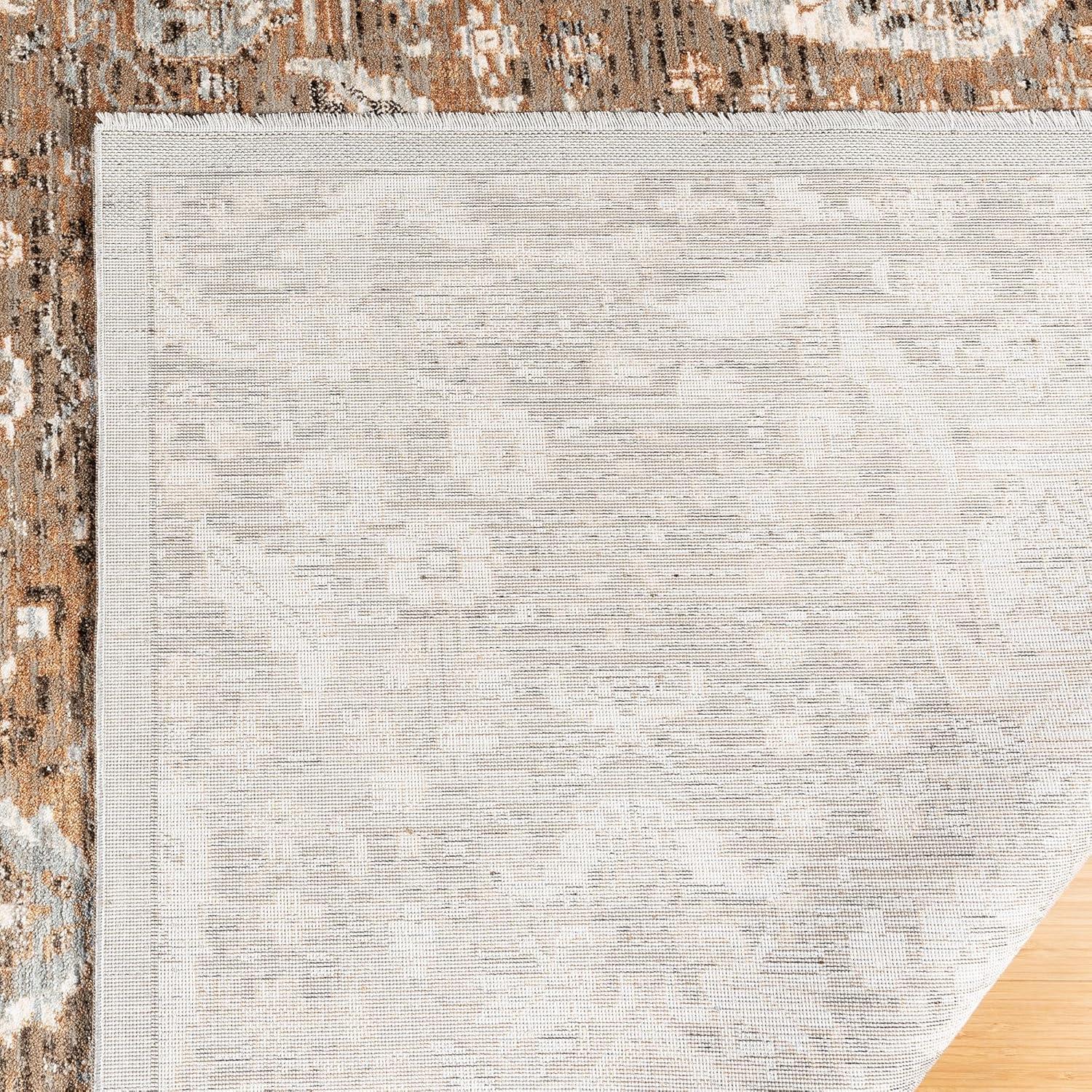 Gertmenian Damita Gavi Traditional Moroccan Brown/Tan/Beige/Ivory Polypropylene Area Rug