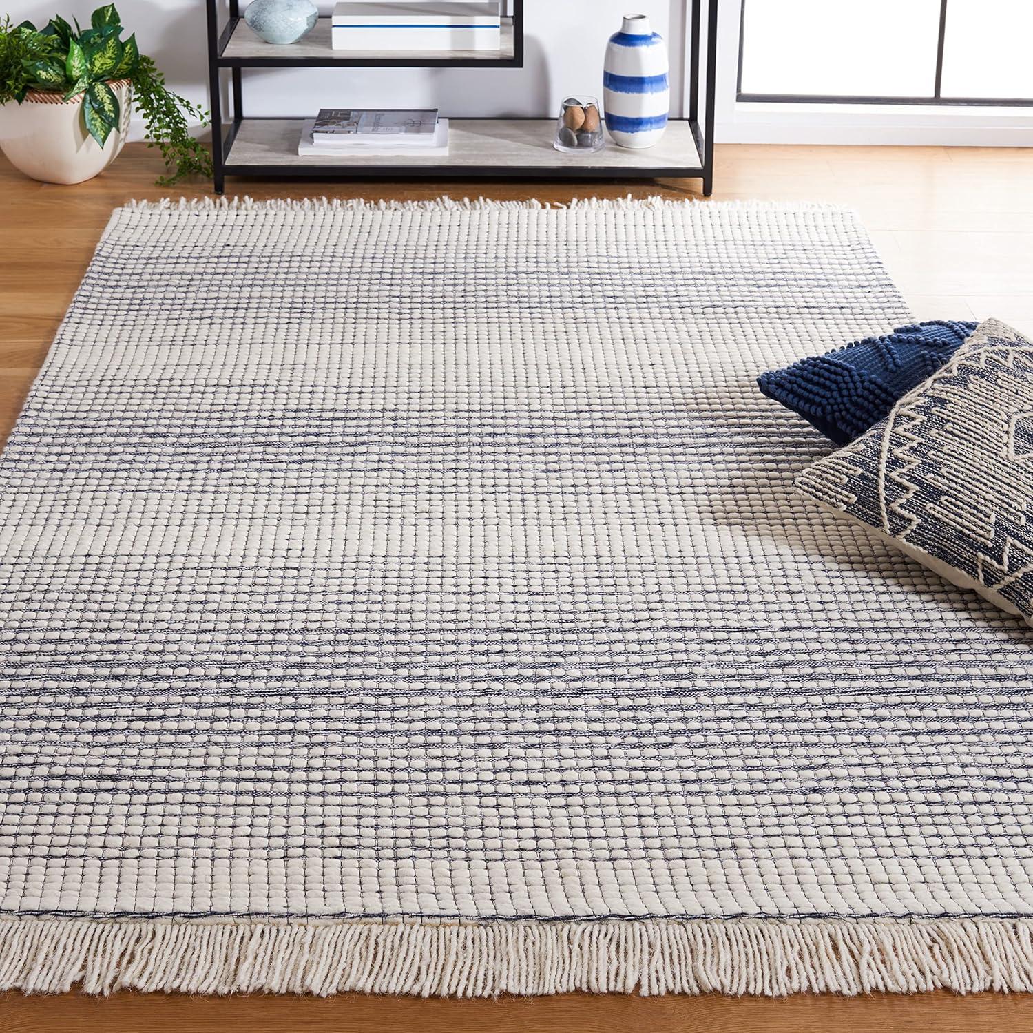 Safavieh Marbella Hand Woven Wool With Cotton Cloth Backing Rug