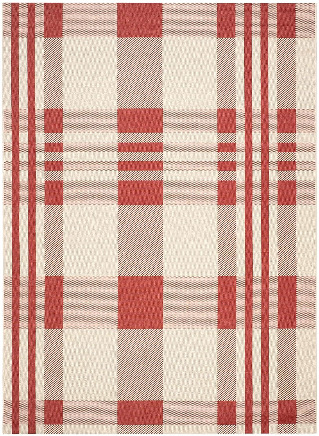 Courtyard Performance Plaid Rug