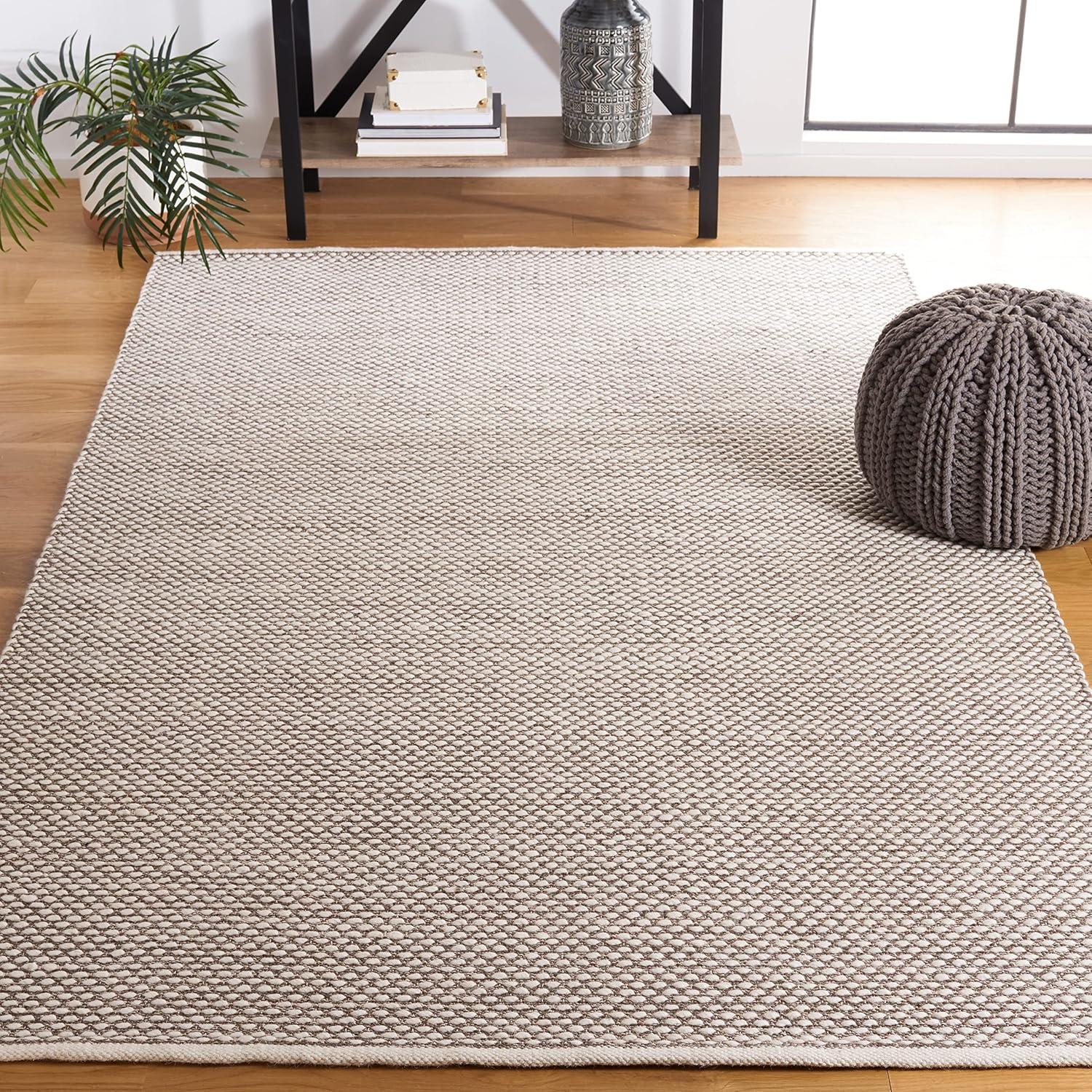 Vermont VRM650 Flat Weave Indoor Area Rug - Brown - 5'x8' - Safavieh