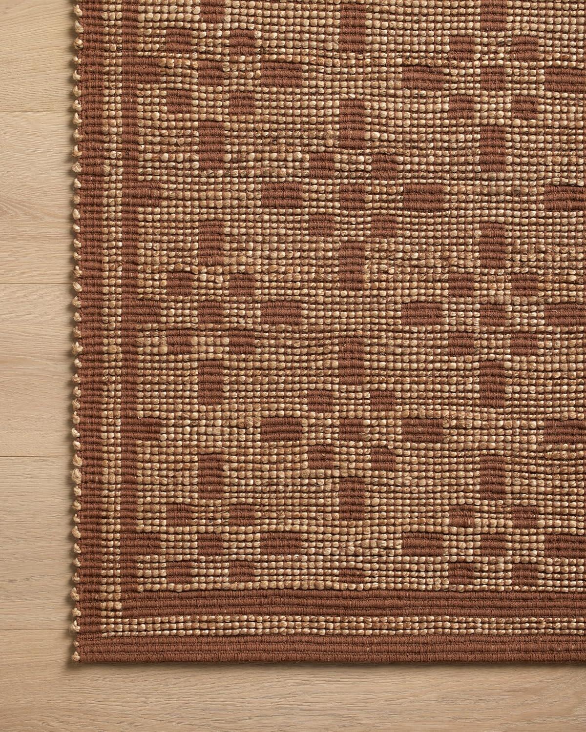 Judy II Jute-Blend Rug by Chris Loves Julia x Loloi - Natural and Spice / 8'6" x 11'6"