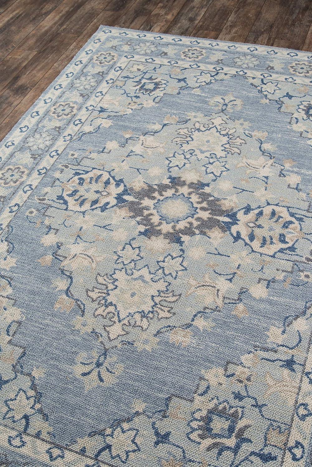 Anatolia Marquis Area Rug Blue - Momeni