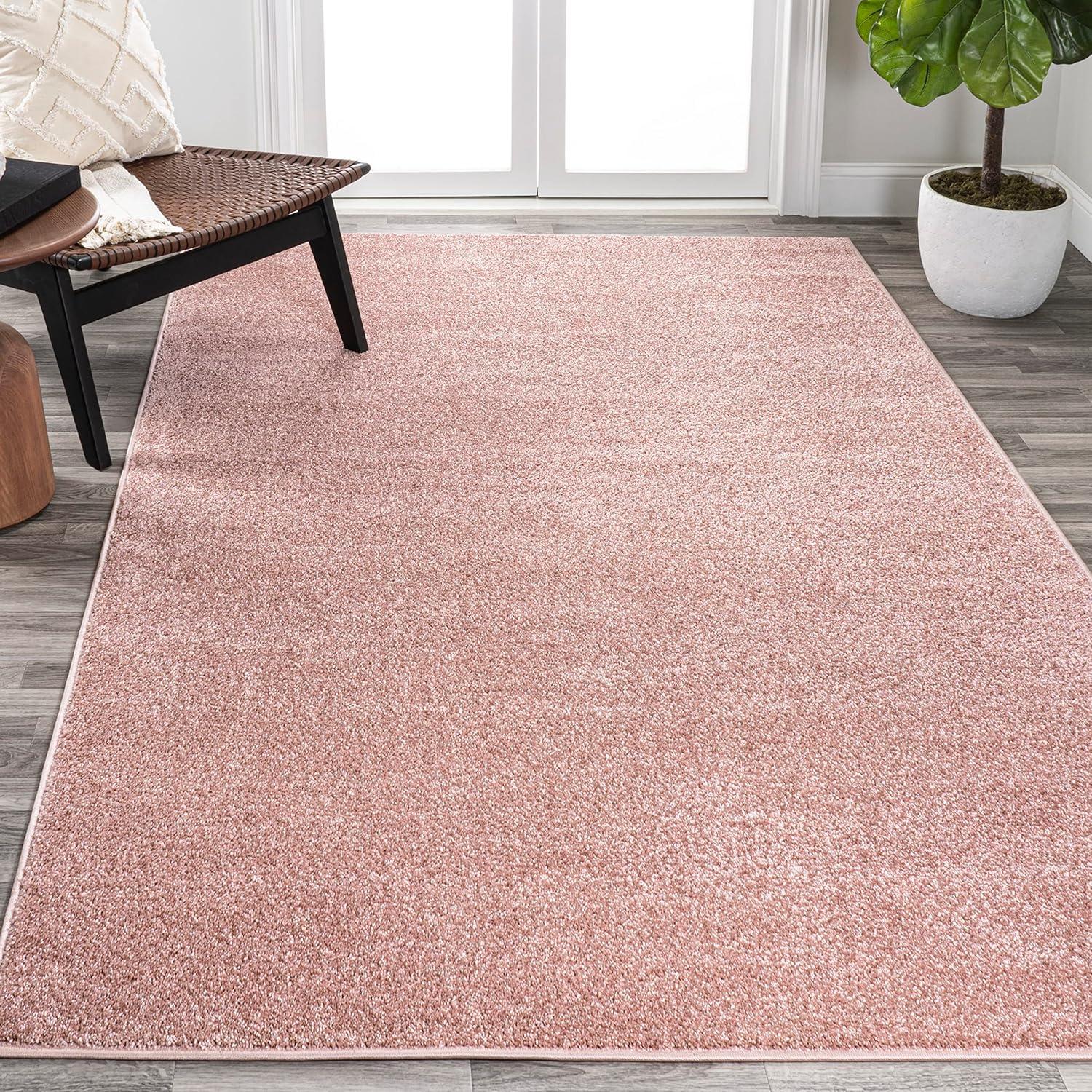 JONATHAN Y Haze Solid Low-Pile Indoor Area Rug