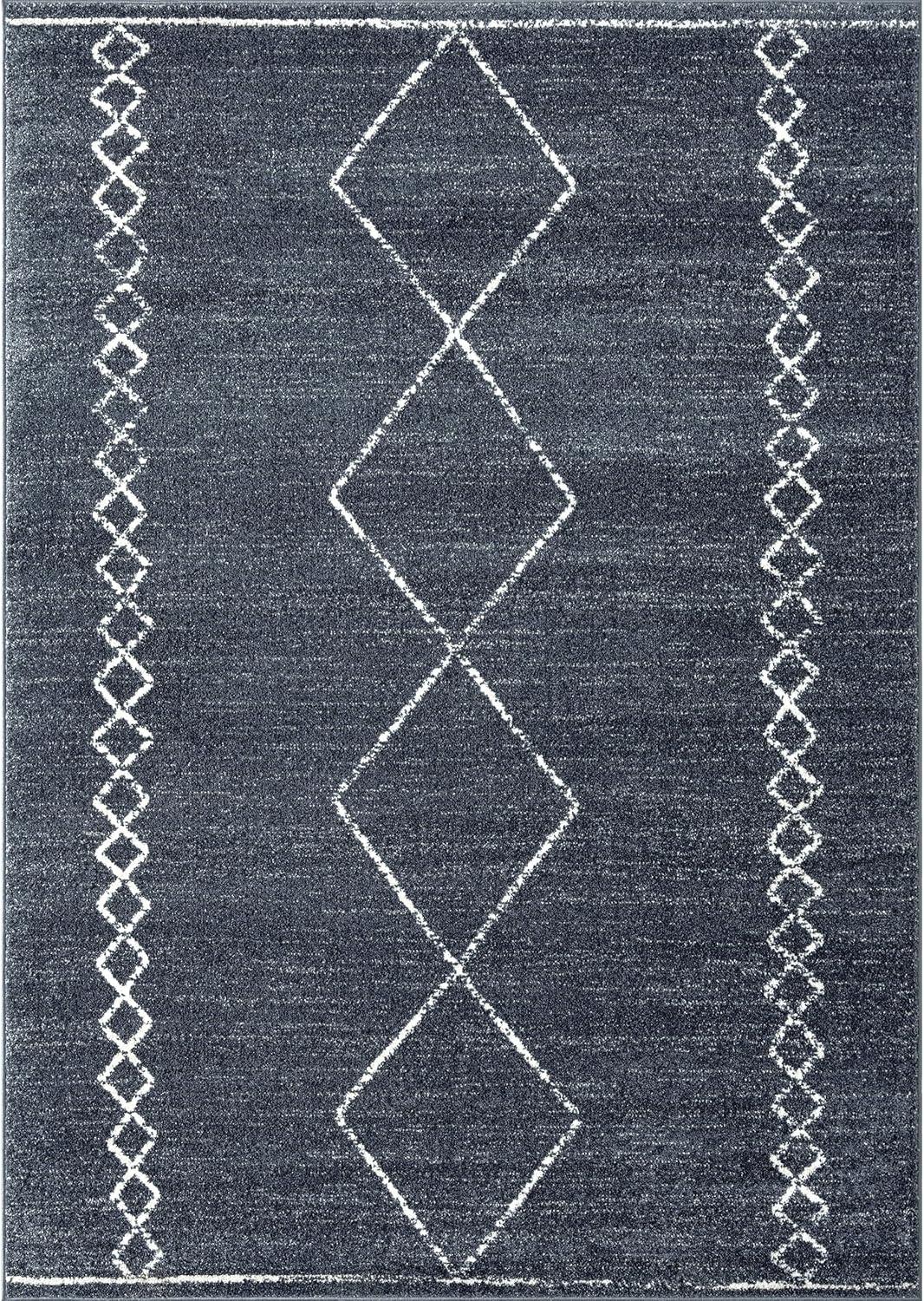 Luxe Weavers Moroccan Geometric Area Rug