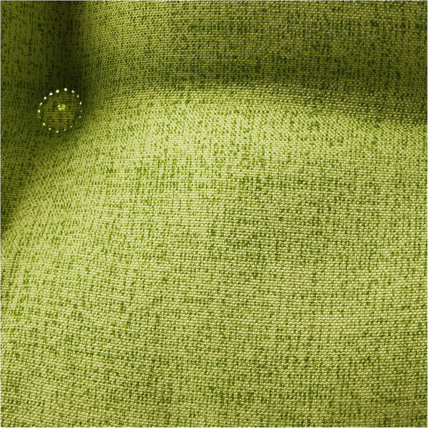 Baja Lime Green Wicker Chair Cushion Duo