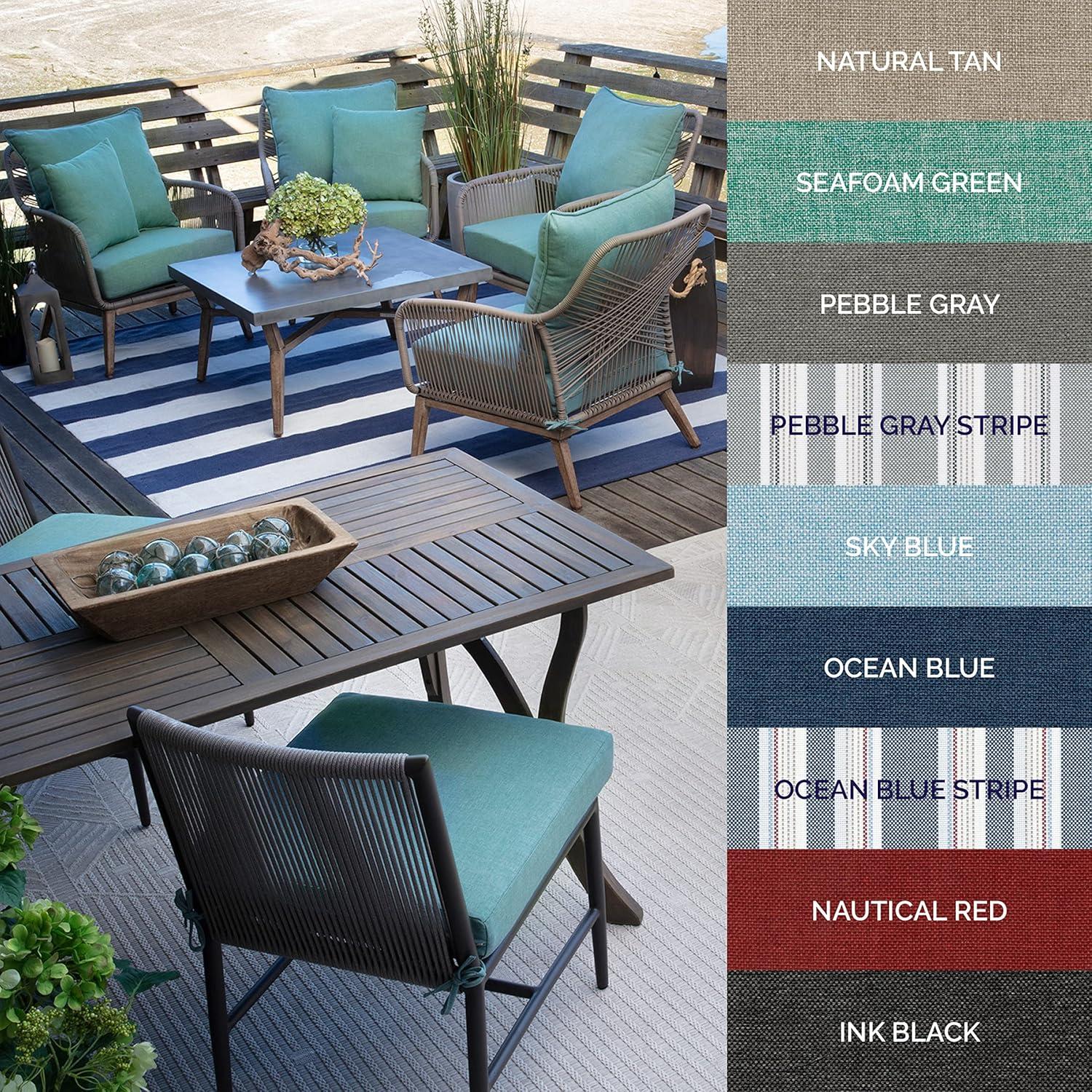 Arden Selections Oceantex Outdoor Adirondack Chair 2.5" Cushion