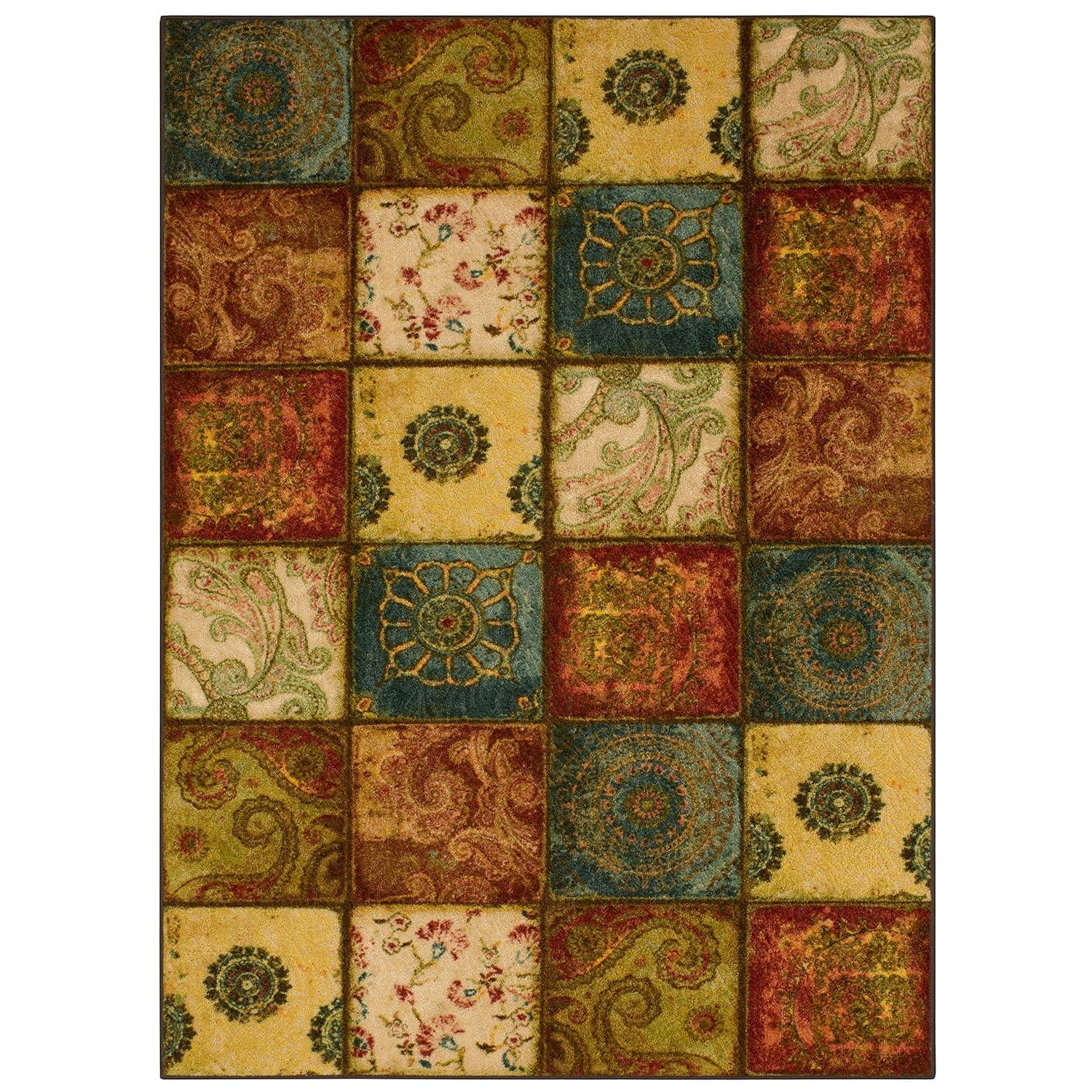 Mohawk Home Artifact Multi-Panel 1 Ft. 8 In. x 2 Ft. 10 In. Accent Rug
