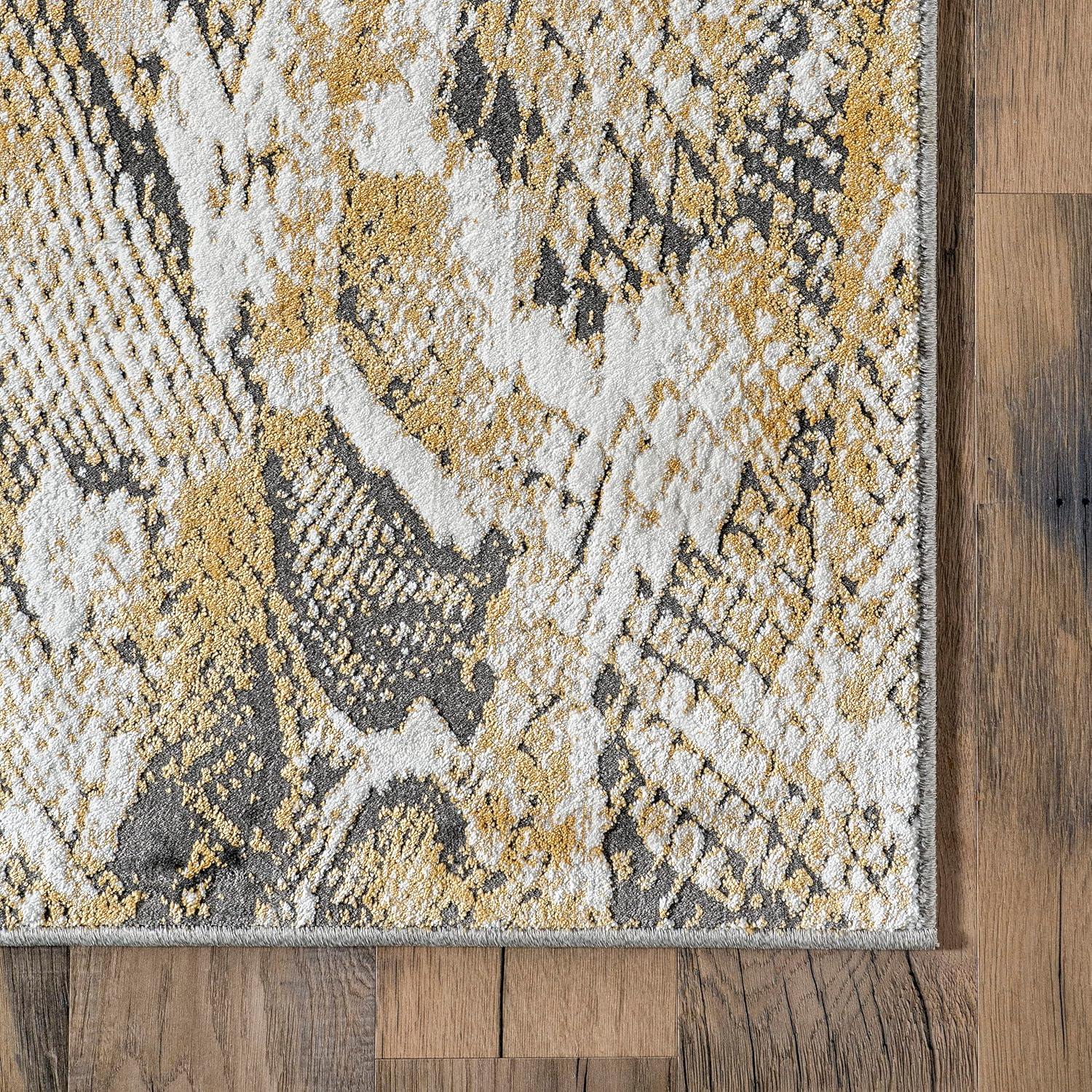 Nuloom Aideen Animal 8x10 Indoor Area Rug for Living Room Bedroom Dining Room Kitchen, Beige/Ivory