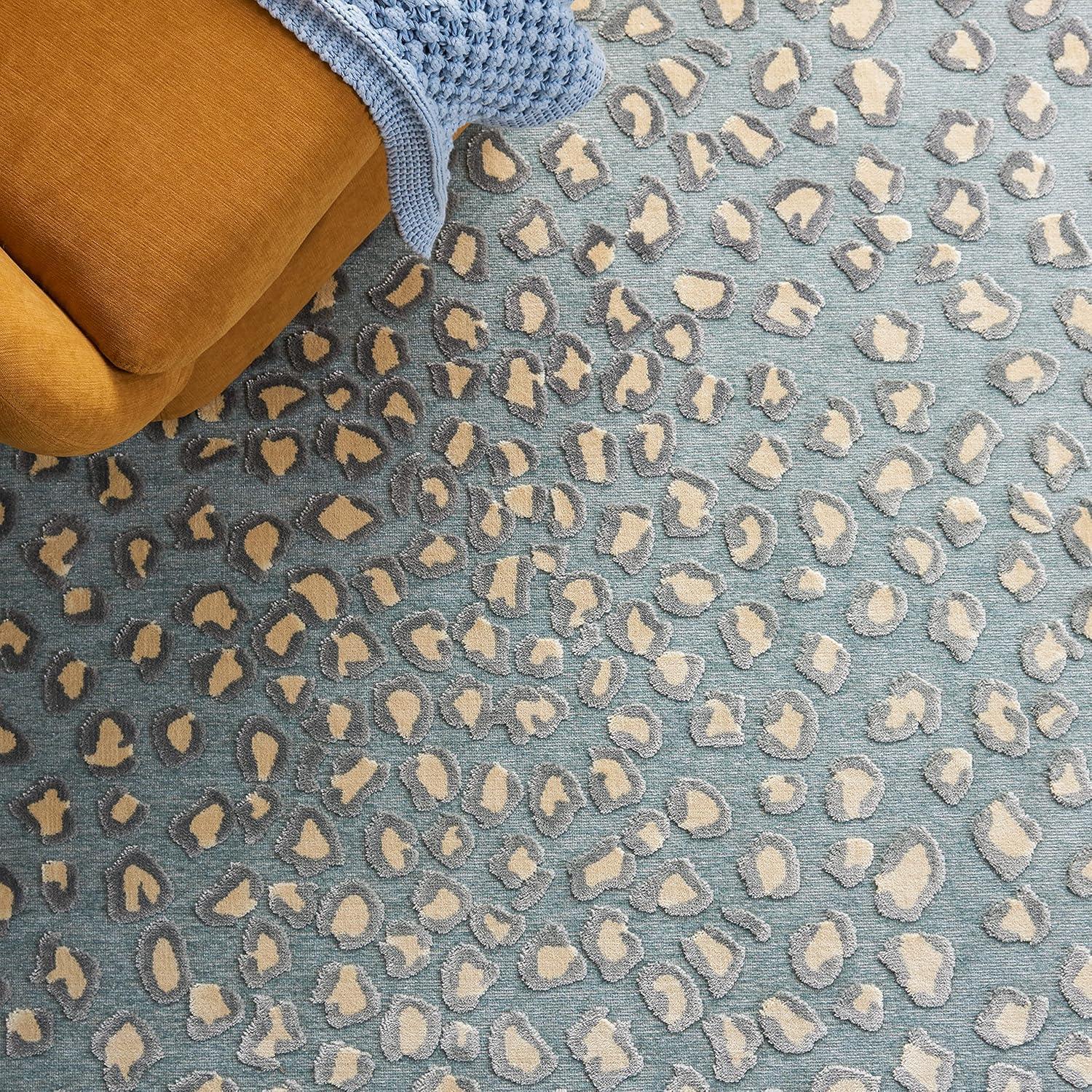 Paradise PAR84 Power Loomed Indoor Area Rug - Cream/Spruce - 5'3"x7'6" - Safavieh.