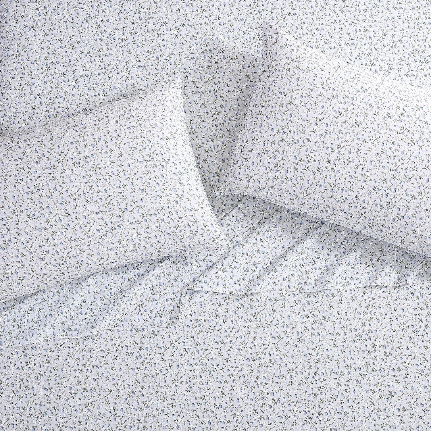 Laura Ashley Laura Ashley Sateen Cotton Printed Sheet Sets