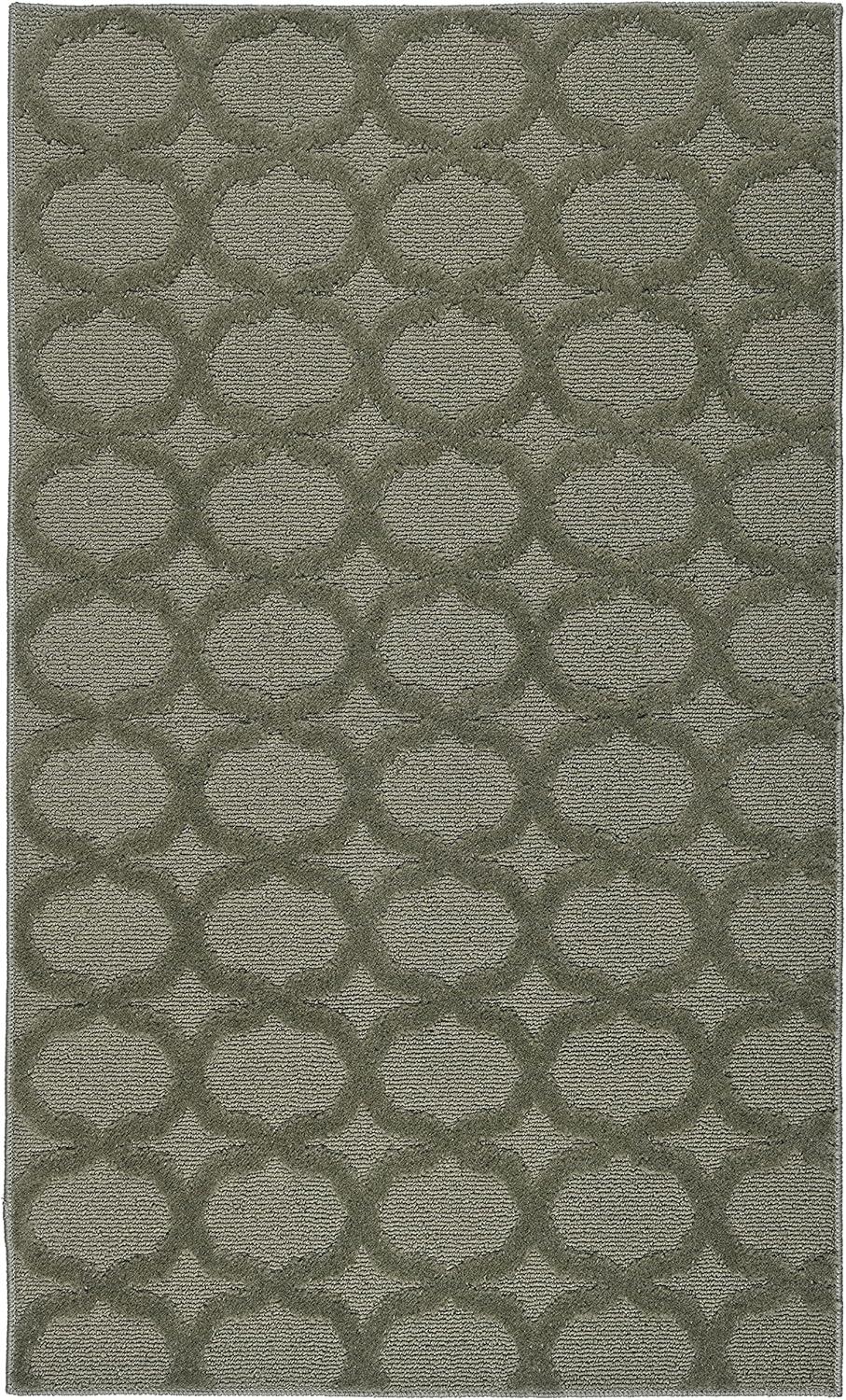 Sparta Sage Tufted Non-Slip 3' x 5' Area Rug