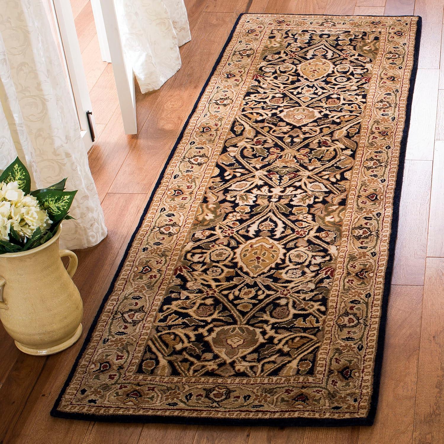 SAFAVIEH Persian Legend Collection Runner Rug - 2'6" x 8', Ivory & Rust, Handmade Traditional Wool, Ideal for High Traffic Areas in Living Room, Bedroom (PL519D)