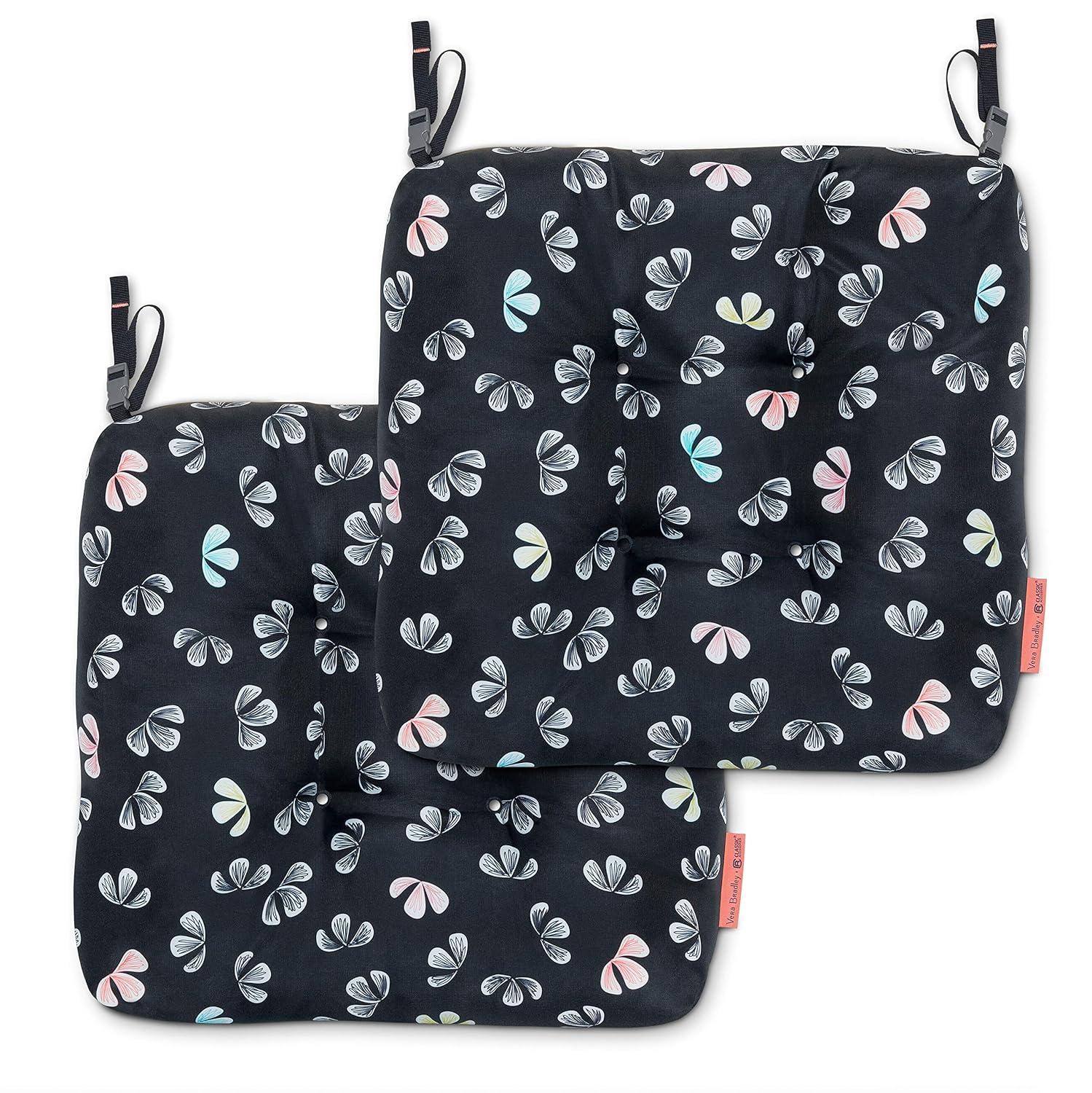 Vera Bradley by Classic Accessories Water-Resistant Patio Chair Cushions