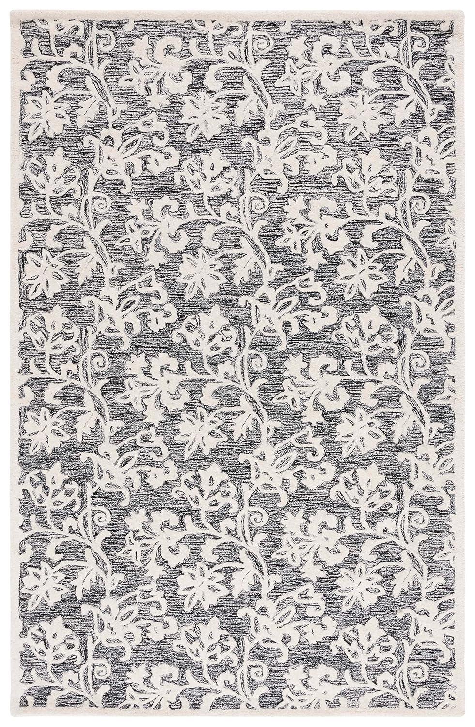 Martha Stewart Rugs Msr Metro Martha Stewart Hand Tufted Wool Pile Floral Rug