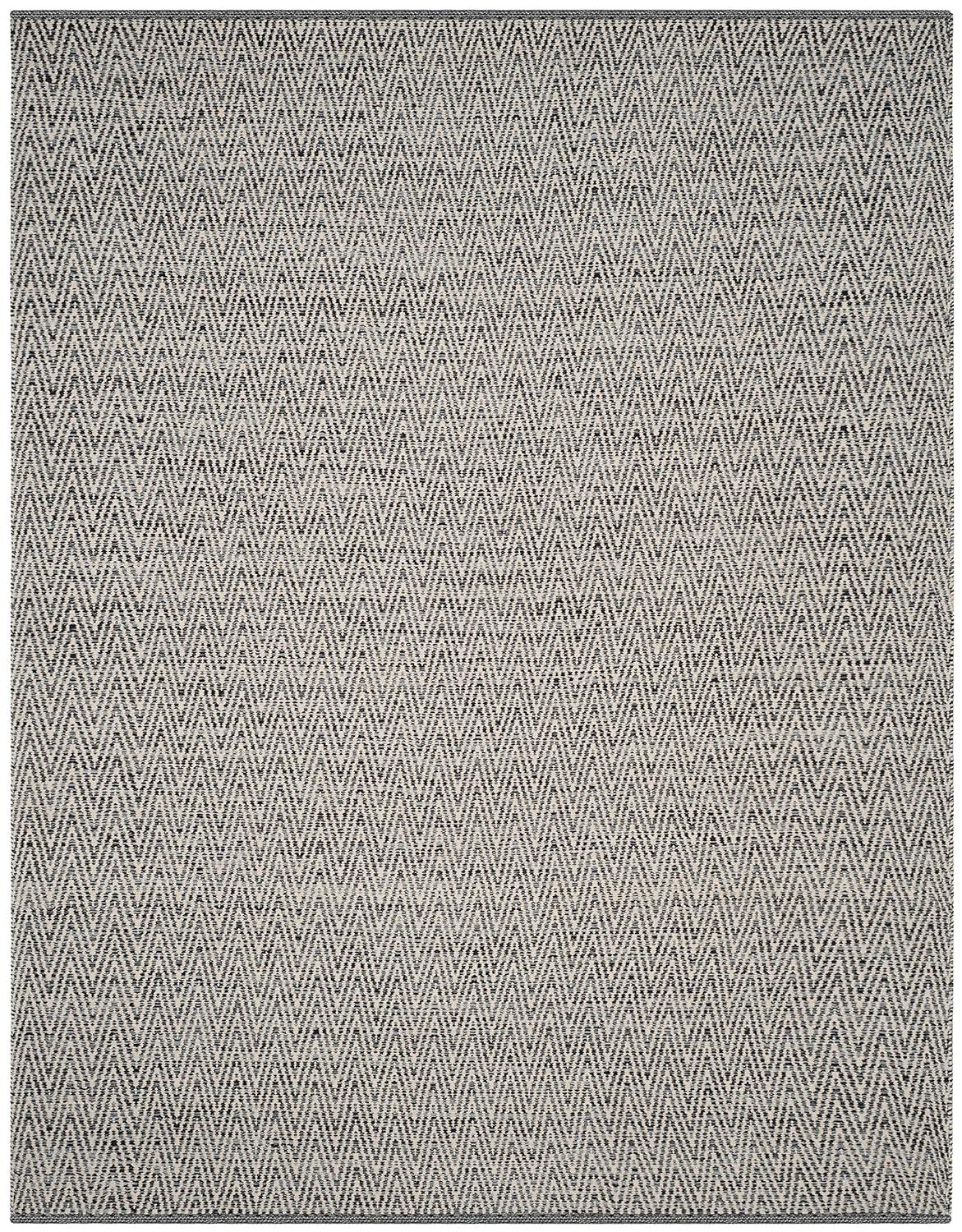 Montauk MTK411 Hand Woven Indoor Area Rug - Ivory/Dark Grey - 8'x10' - Safavieh.