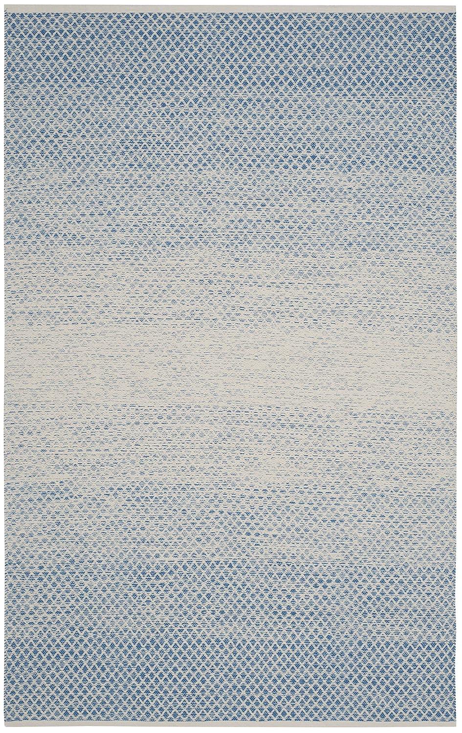 Montauk MTK601 Hand Woven Indoor Area Rug - Blue/Ivory - 6'x9' - Safavieh