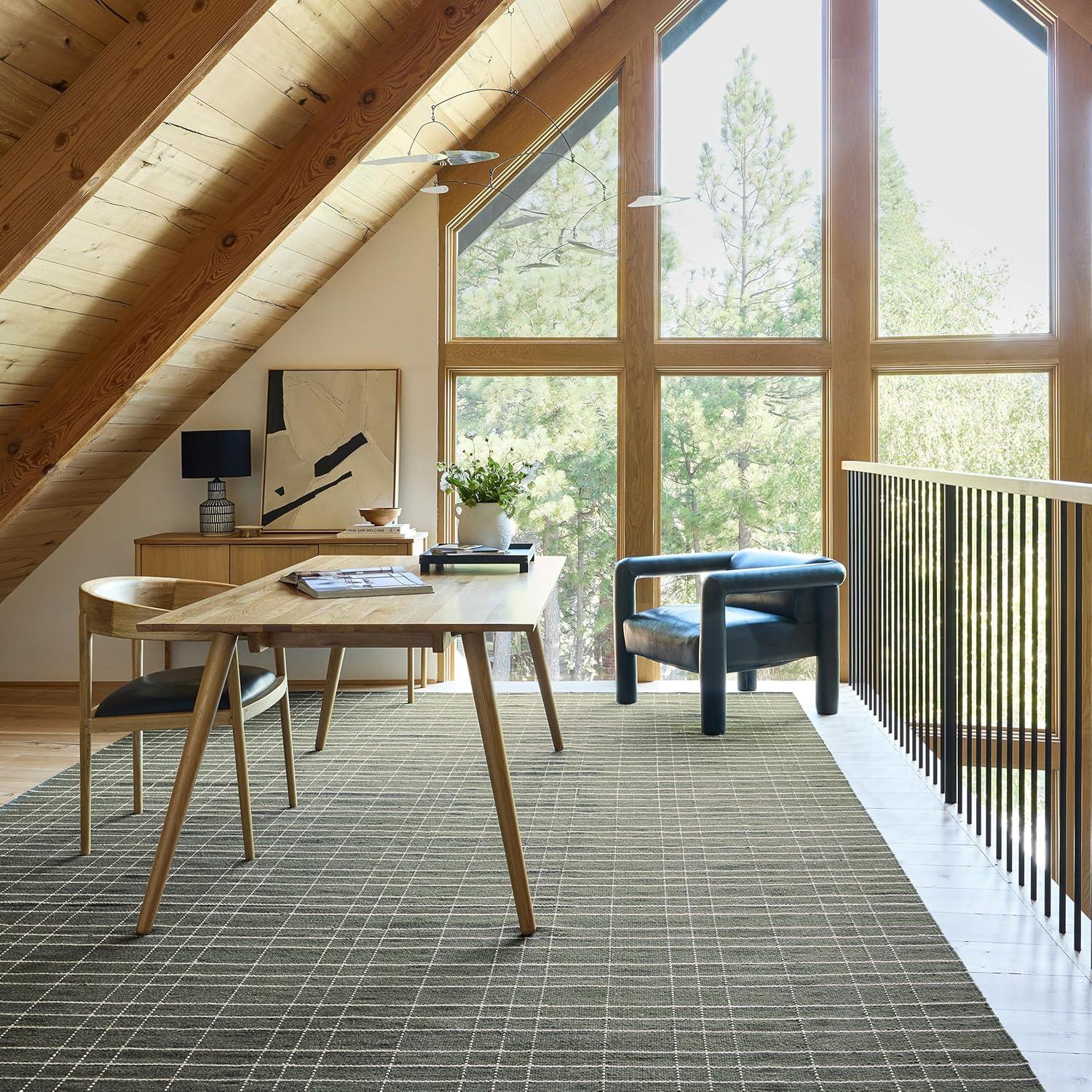 Laurel Foundry Modern Farmhouse® Charlie Plaid Wool Area Rug