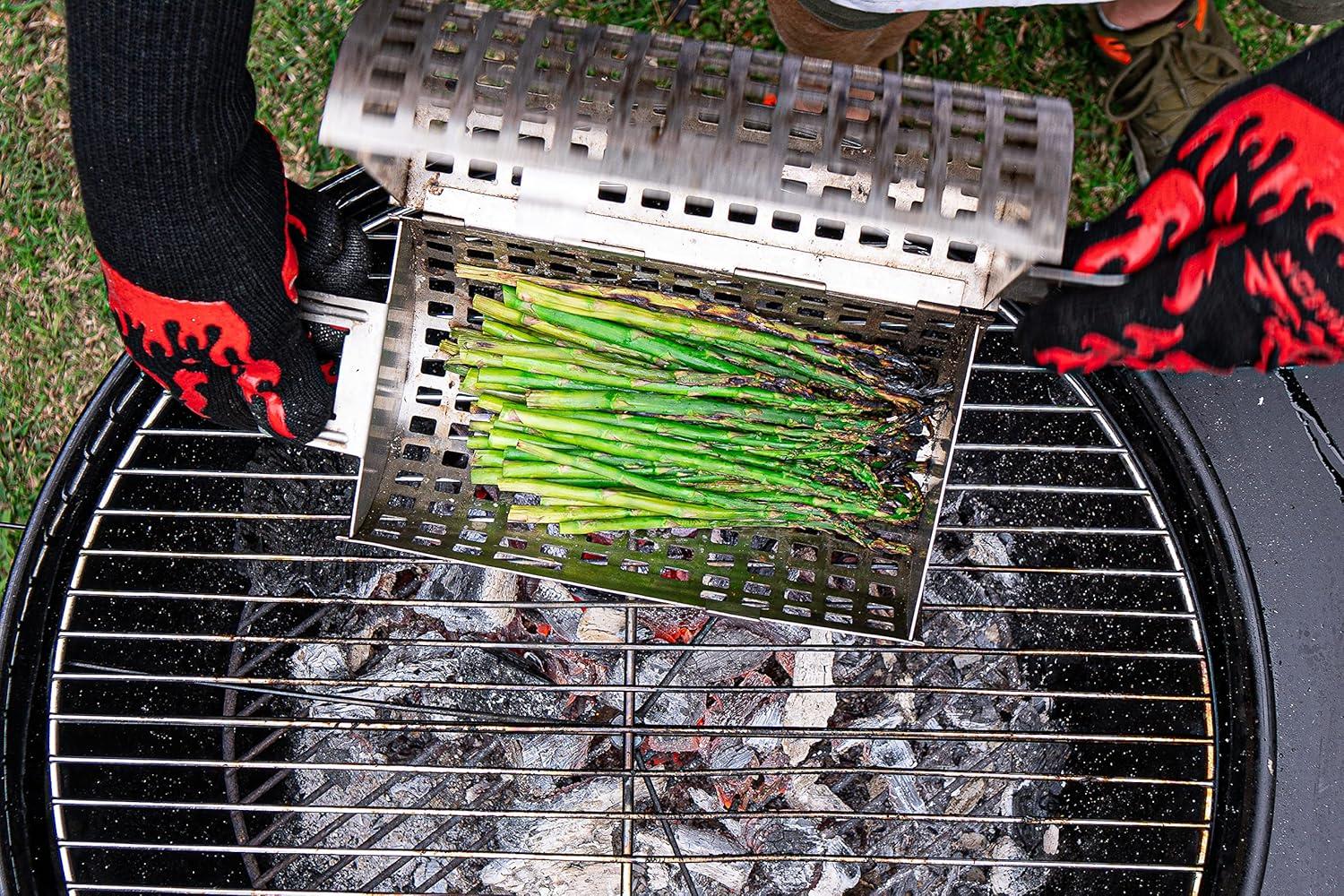 BBQ Dragon Metal Grill Basket