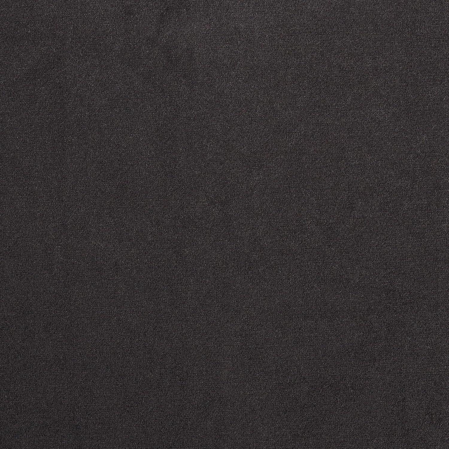 Chanasya 2pk Solid Velvet Room Darkening Blackout Privacy Window Curtain Panels - Set of 2 - 52 x 96 Inches Long - Charcoal