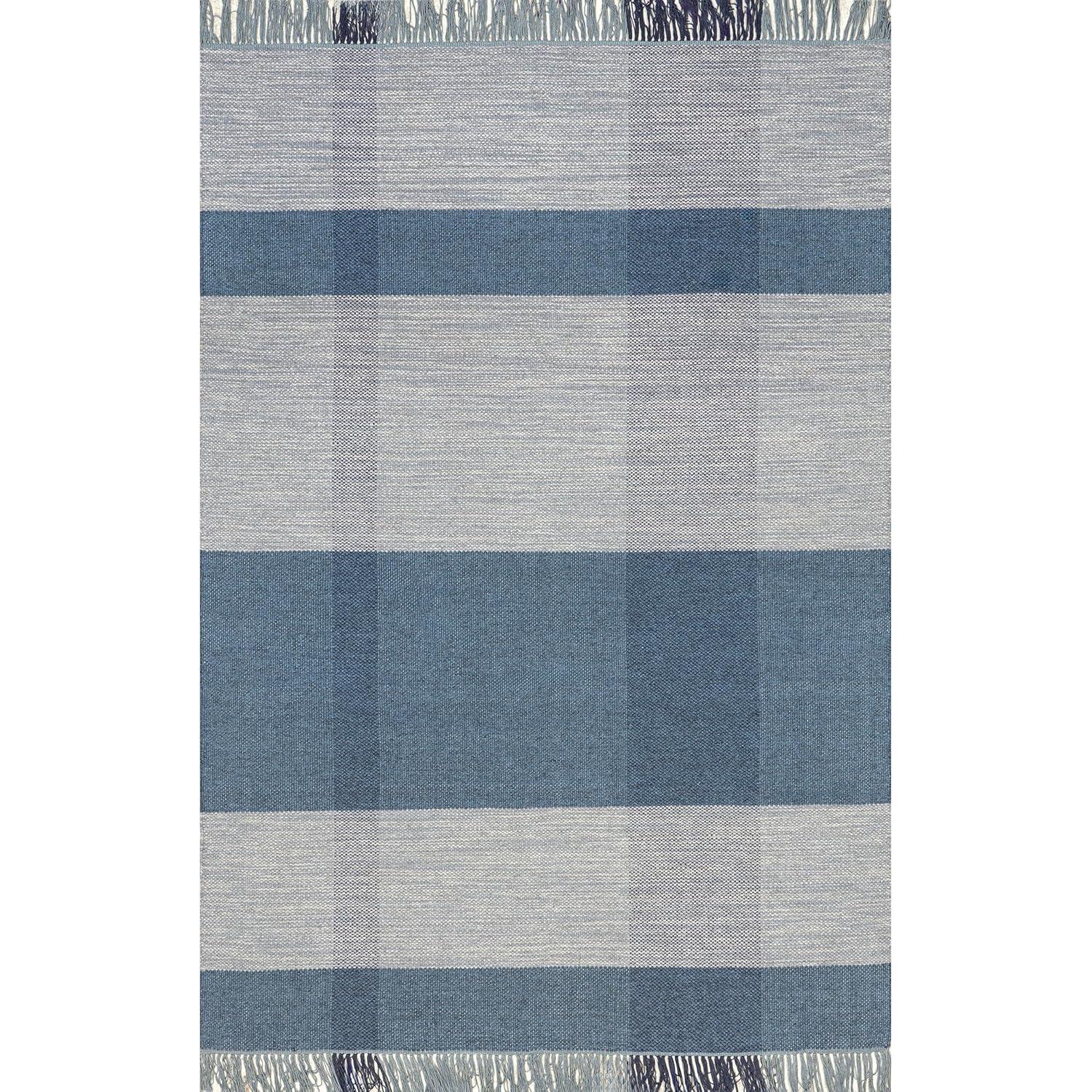 Hurley Plaid Wool Area Rug