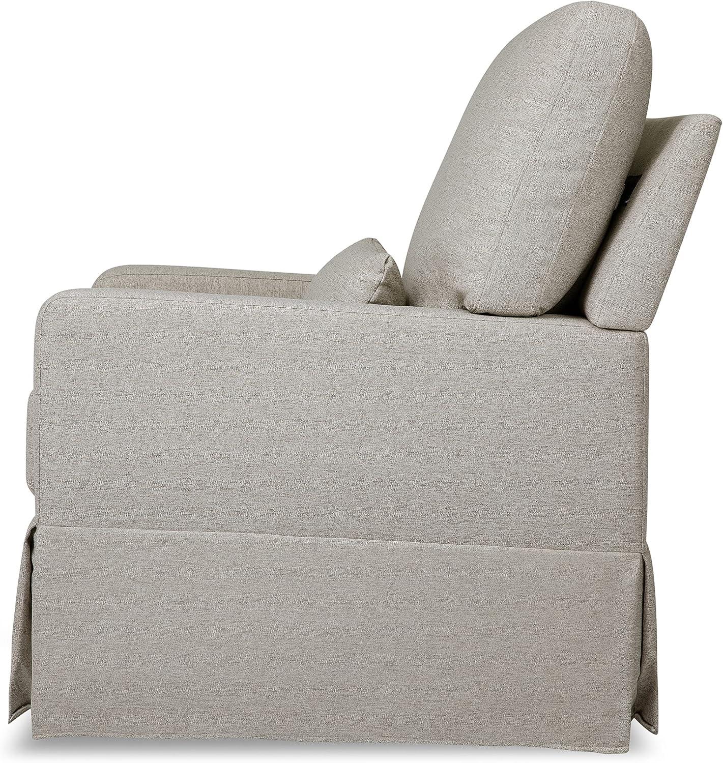Crawford Upholstered Swivel Glider