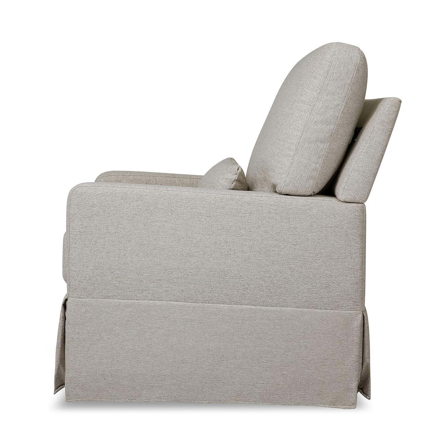 Crawford Upholstered Swivel Glider