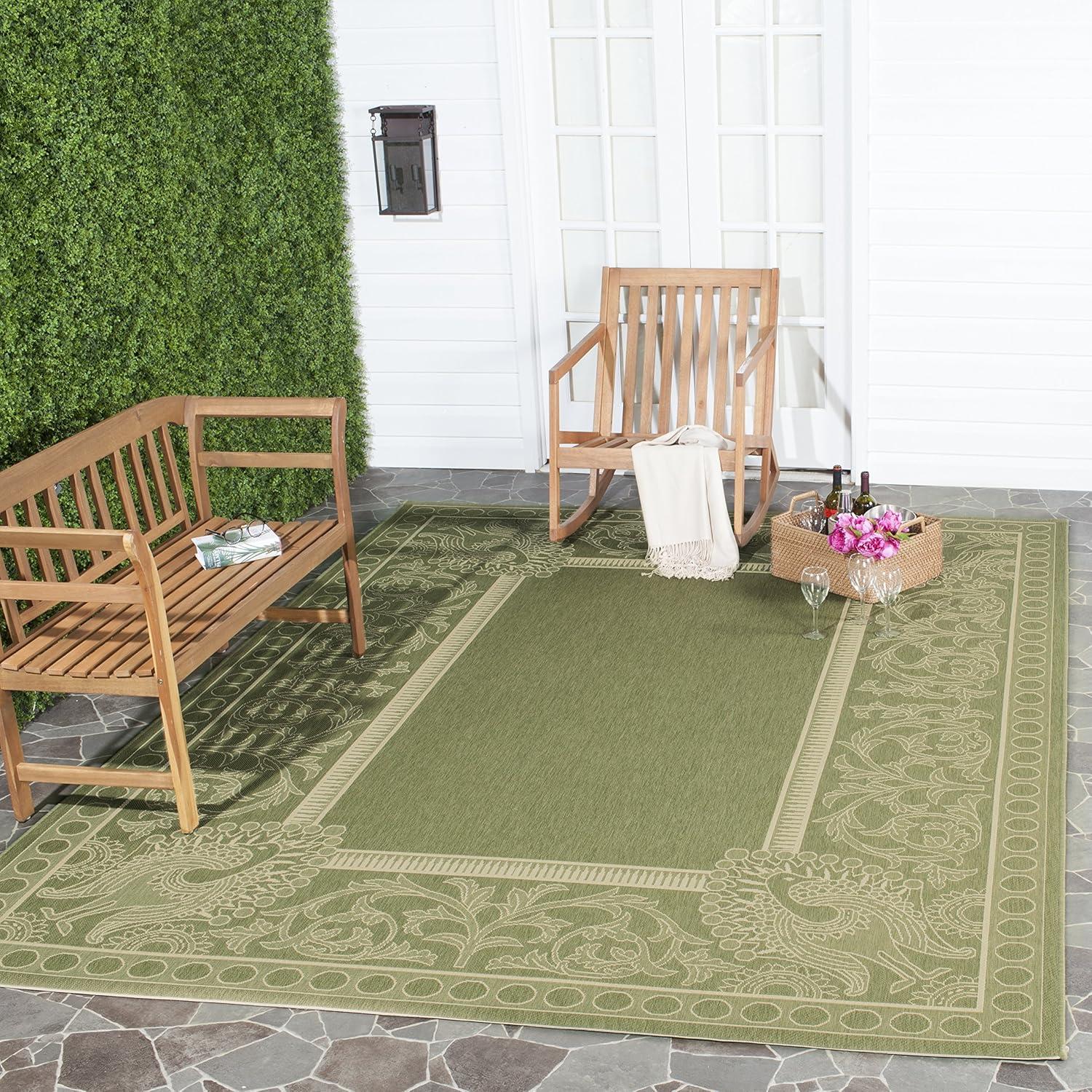 Courtyard CY2965 Power Loomed Indoor/Outdoor Area Rug  - Safavieh