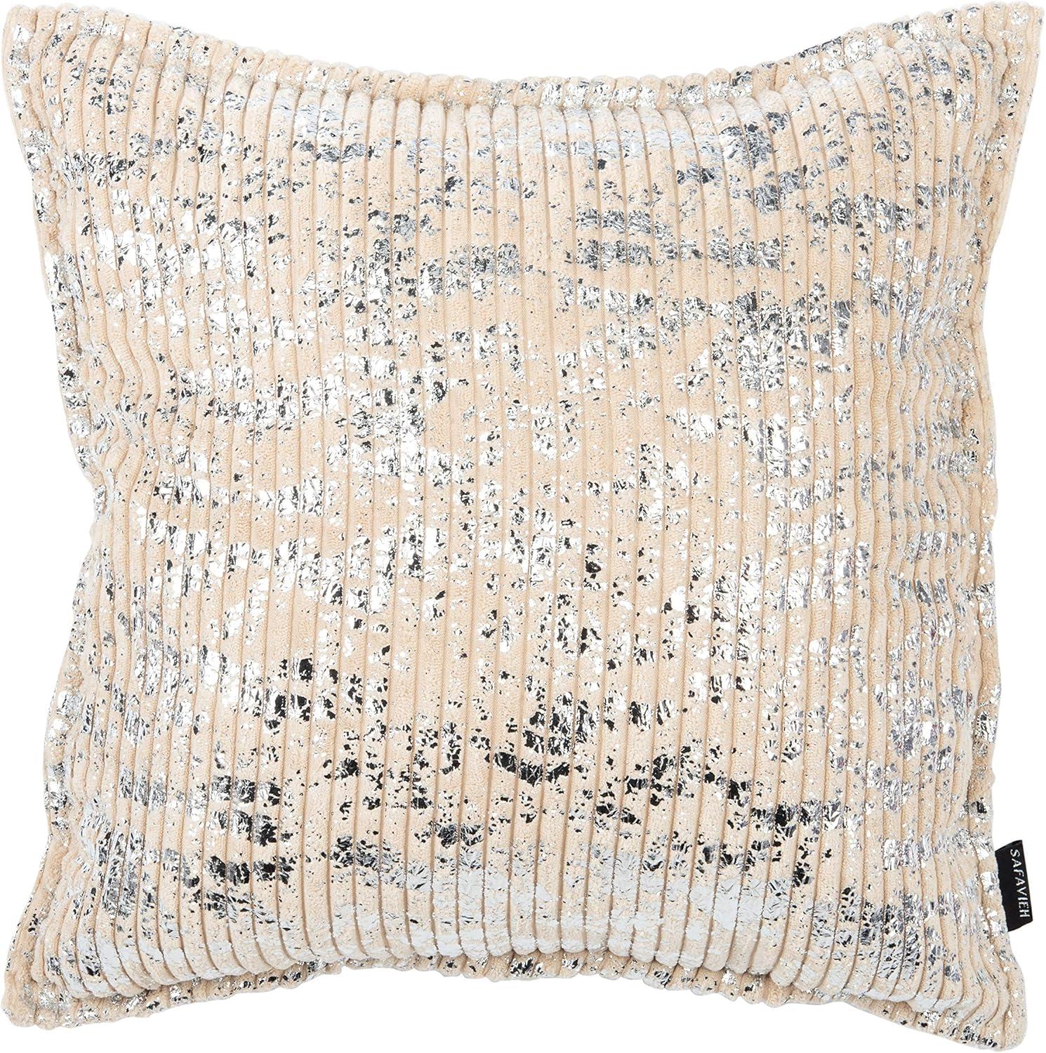 Elysia Striped Reversible Throw Pillow