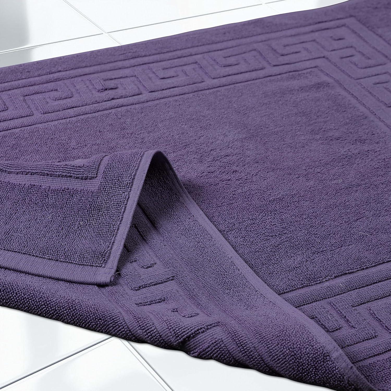 Impressions Bison 2-Piece Absorbent Cotton Bath Mat