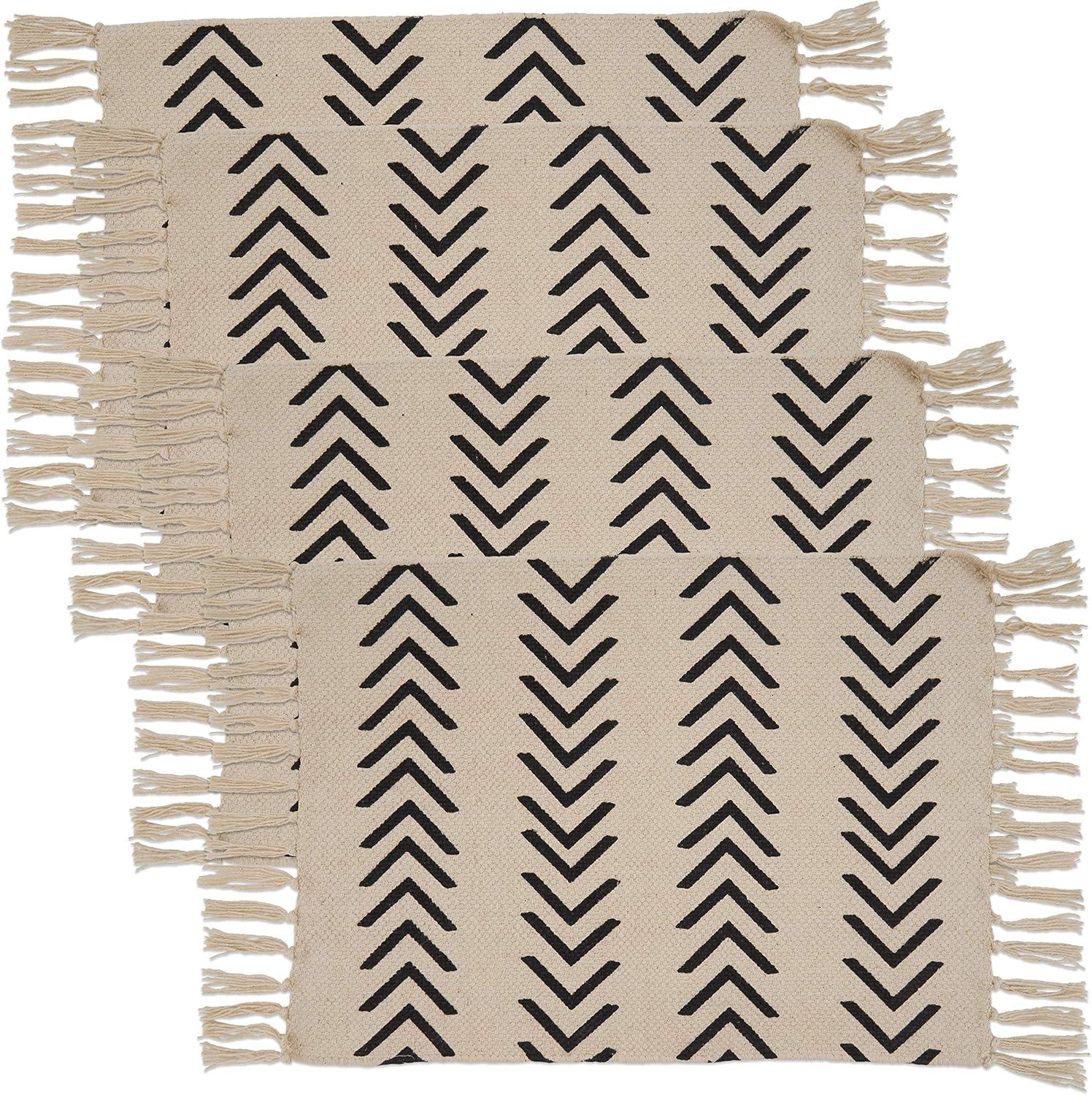 Adah Cotton Geometric Rectangle Placemat