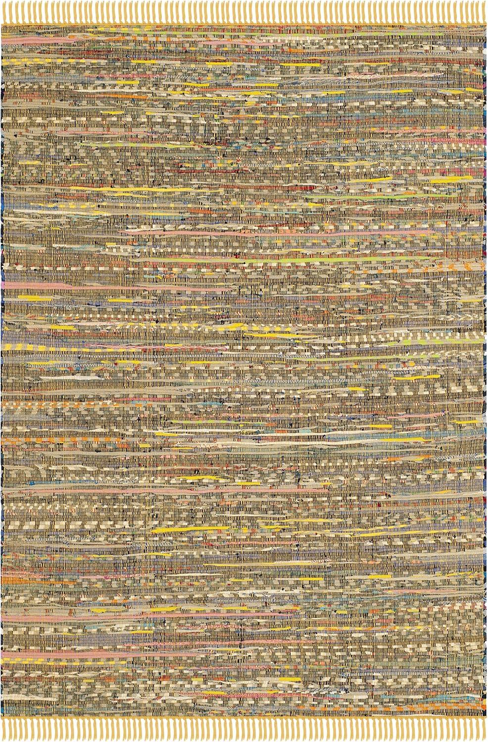 Rag Area Rug RAR121 Hand Woven Area Rug  - Safavieh