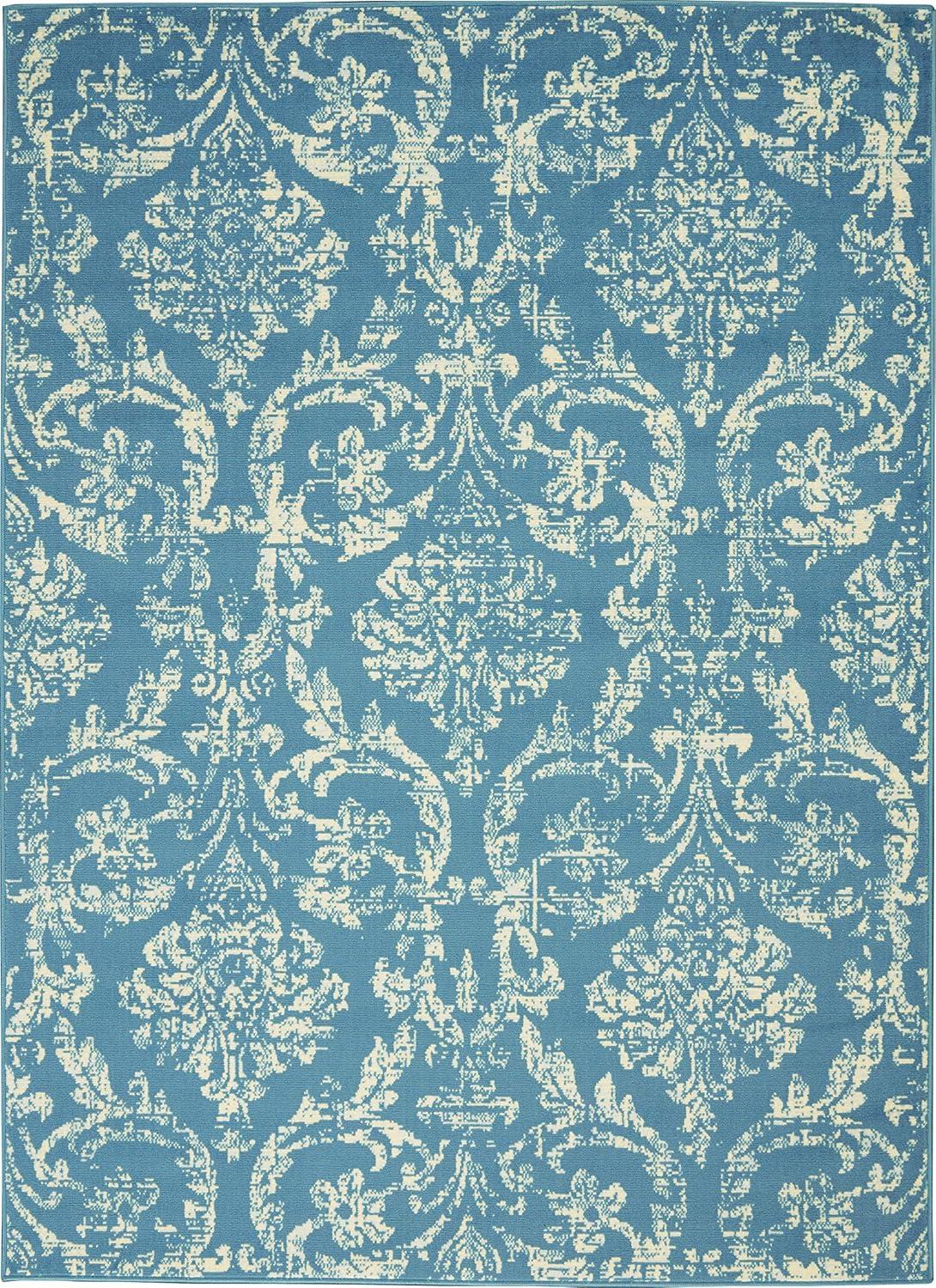 Nourison Jubilant Farmhouse Vintage Damask Area Rug