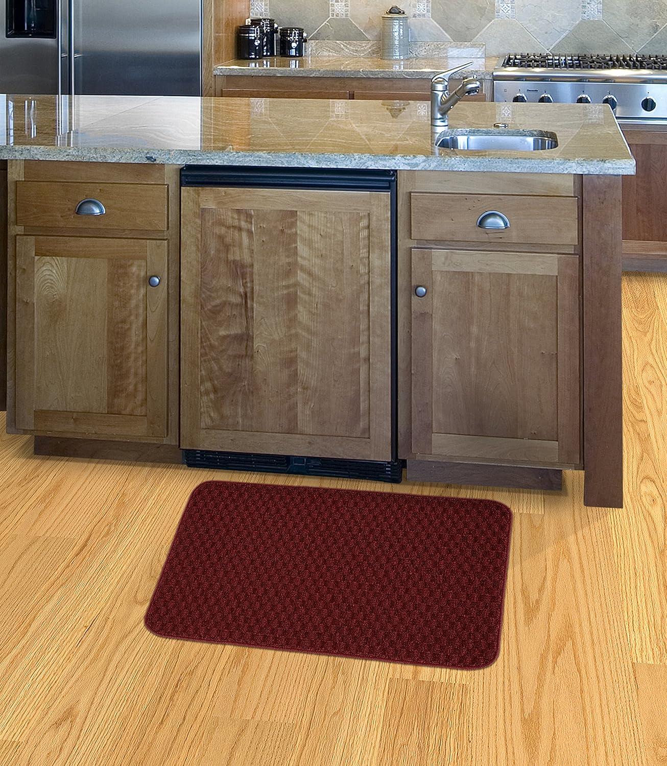 Garland Town Square Alfombra Chili Roja para Interior, 8' x 10'