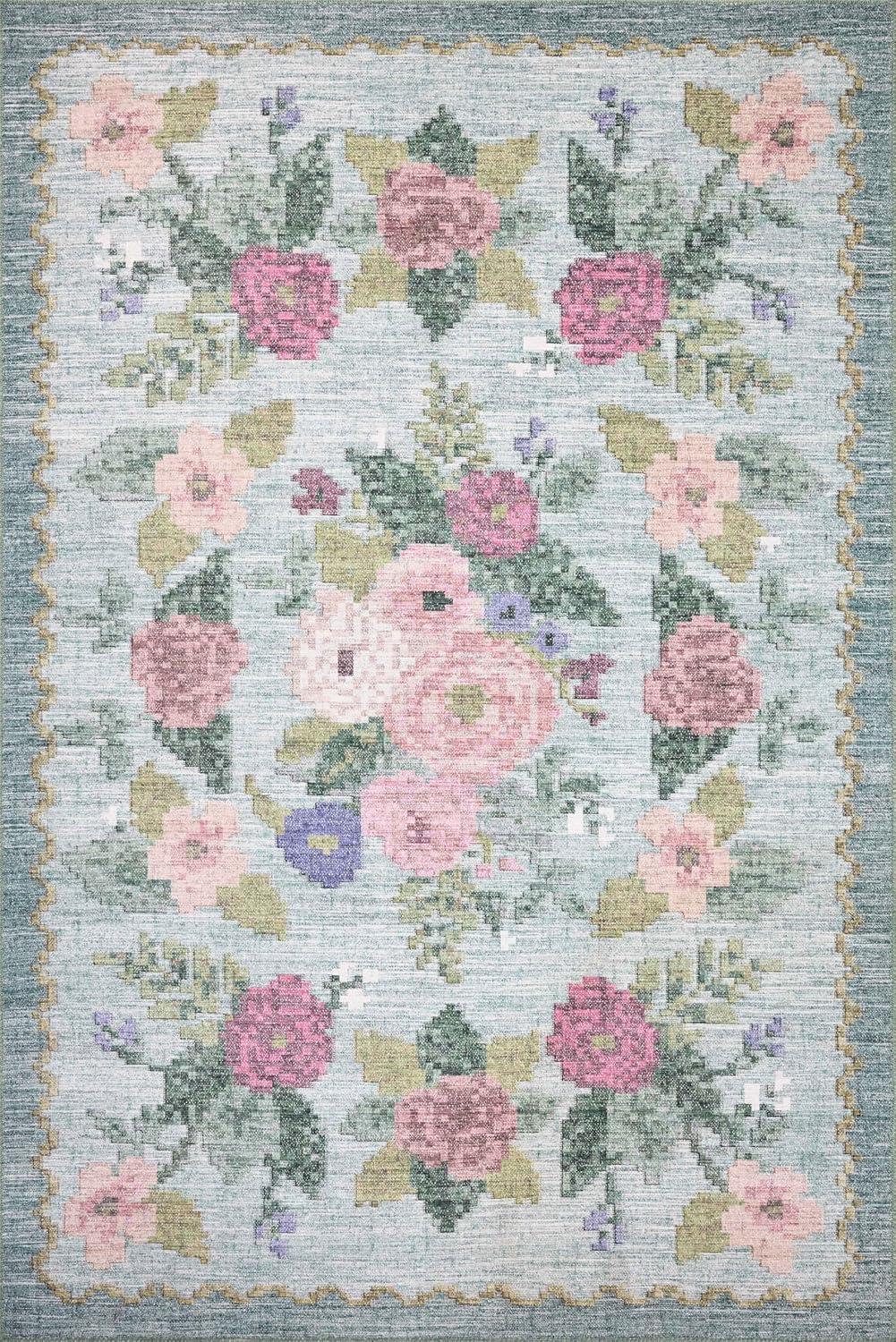 Rifle Paper Co. x Loloi Rosa Sky Area Rug