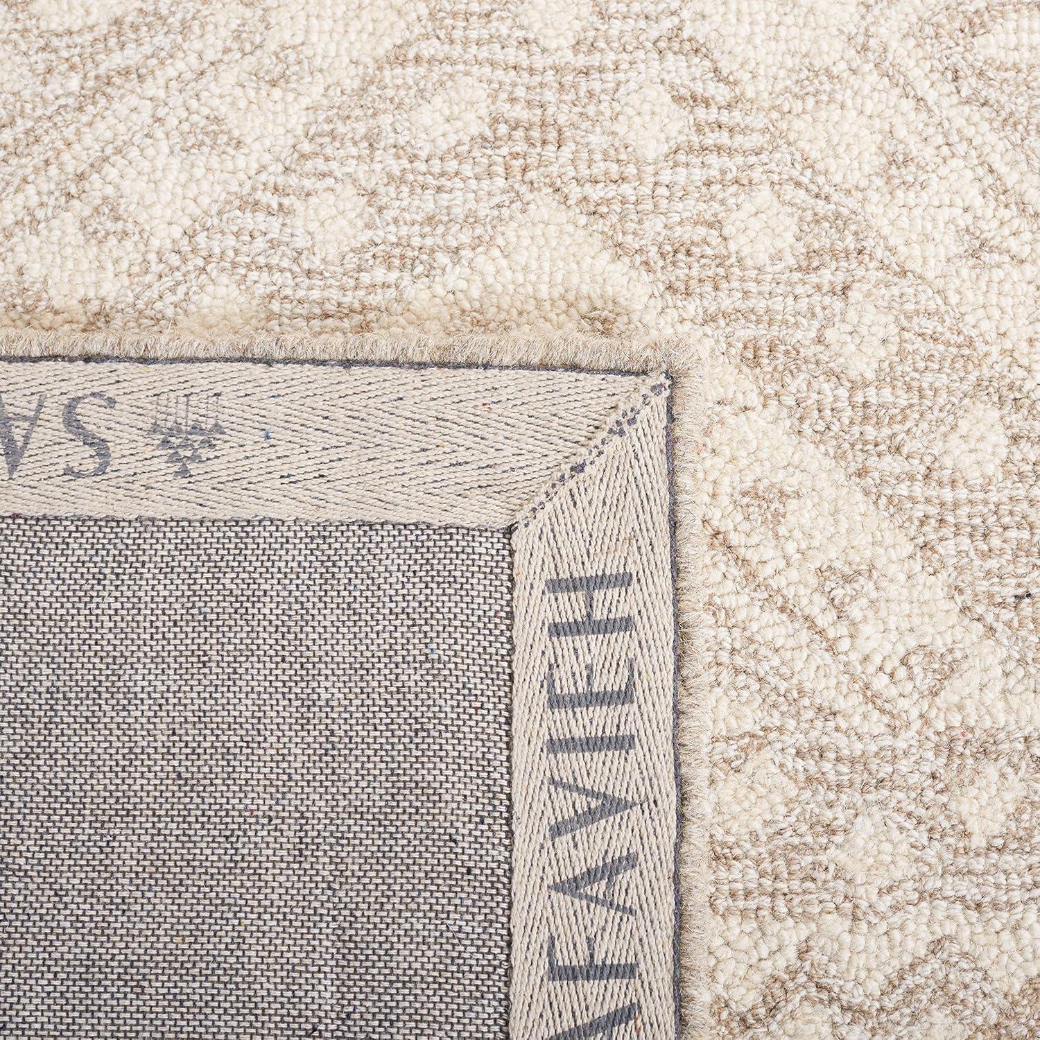Micro-Loop MLP501 Hand Tufted Indoor Accent Rug - Beige/Ivory - 2'6"x4' - Safavieh