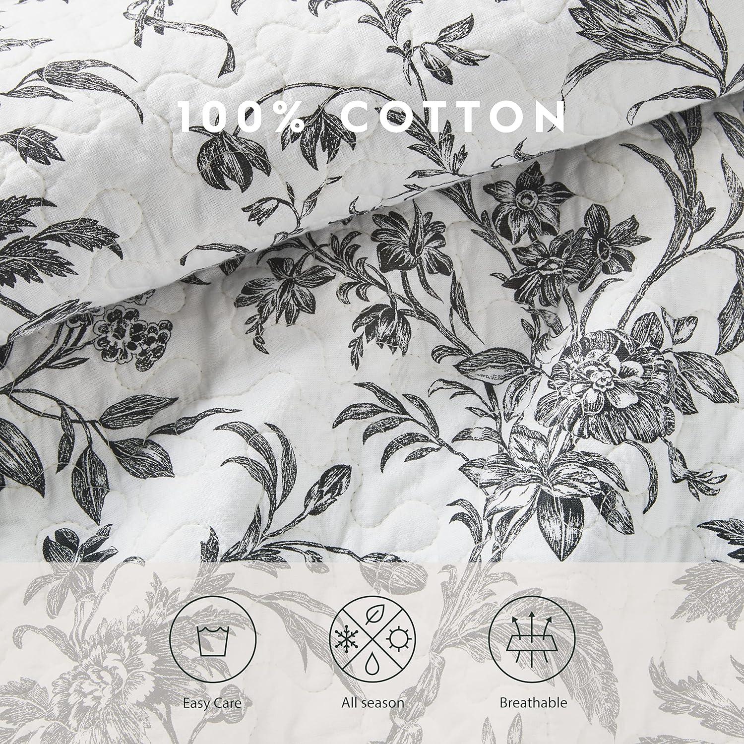 Laura Ashley Amberley Reversible Cotton Quilt Set