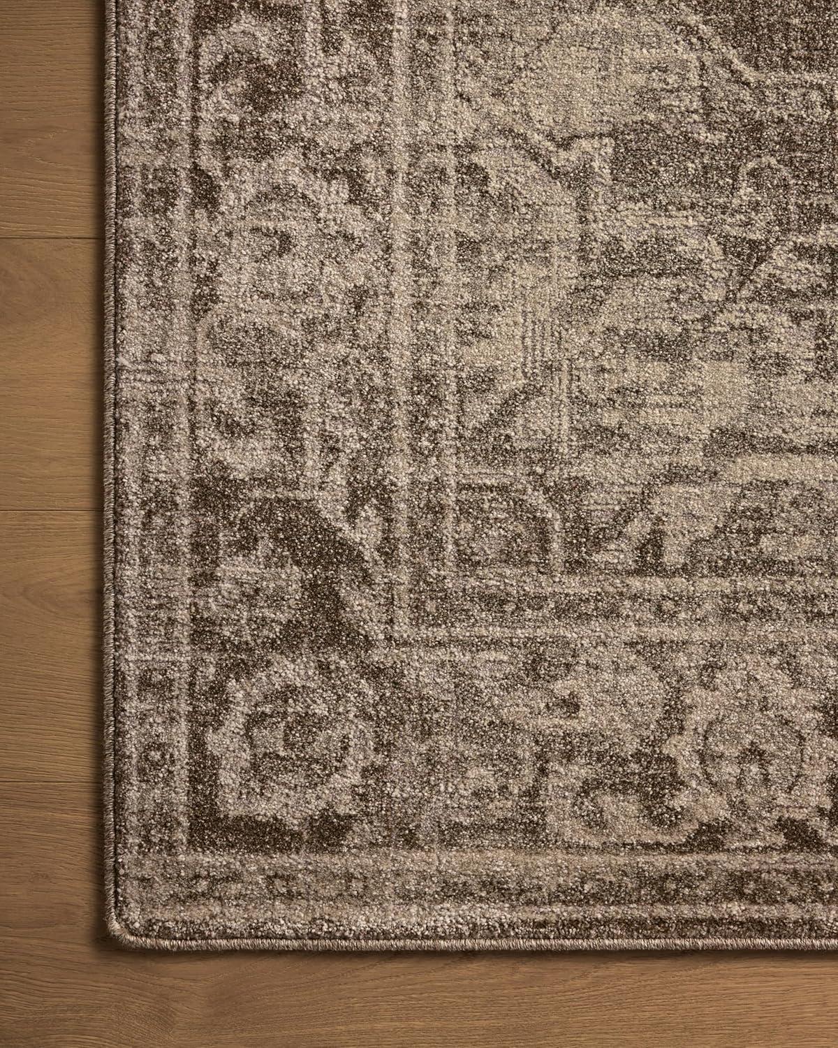 Magnolia Home by Joanna Gaines x Loloi Mona Cocoa / Stone Area Rug