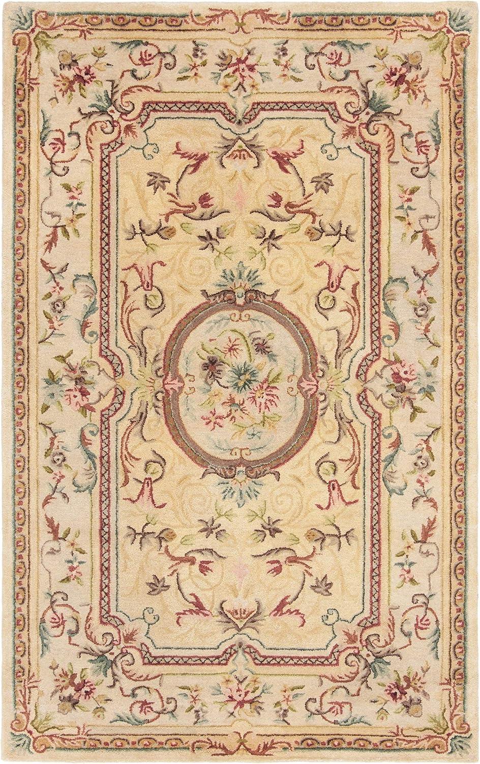 Bergama Area Rug in Light Gold/Beige