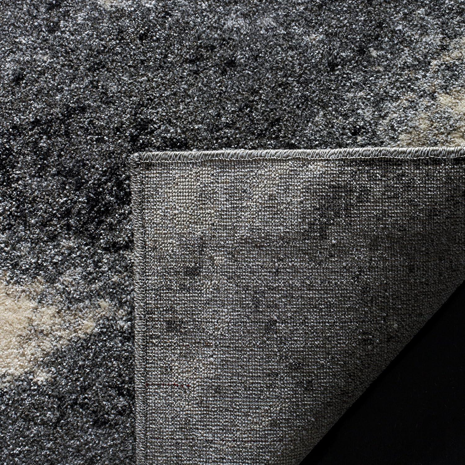 Retro RET2891 Power Loomed Indoor Area Rug - Grey/Ivory - 10'x14' - Safavieh.