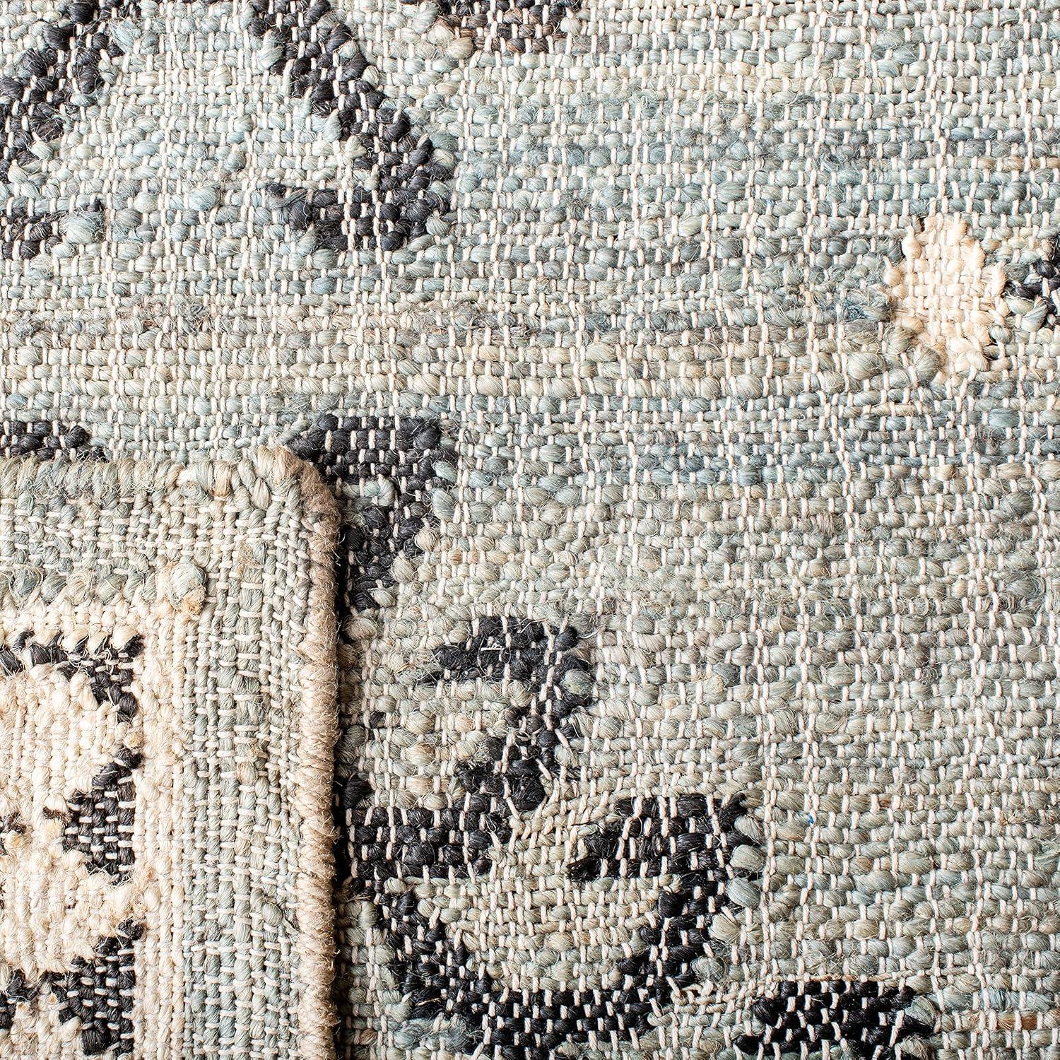 Kilim KLM762 Flat Weave Runner Rug - Blue/Black - 2'3"x9' - Safavieh