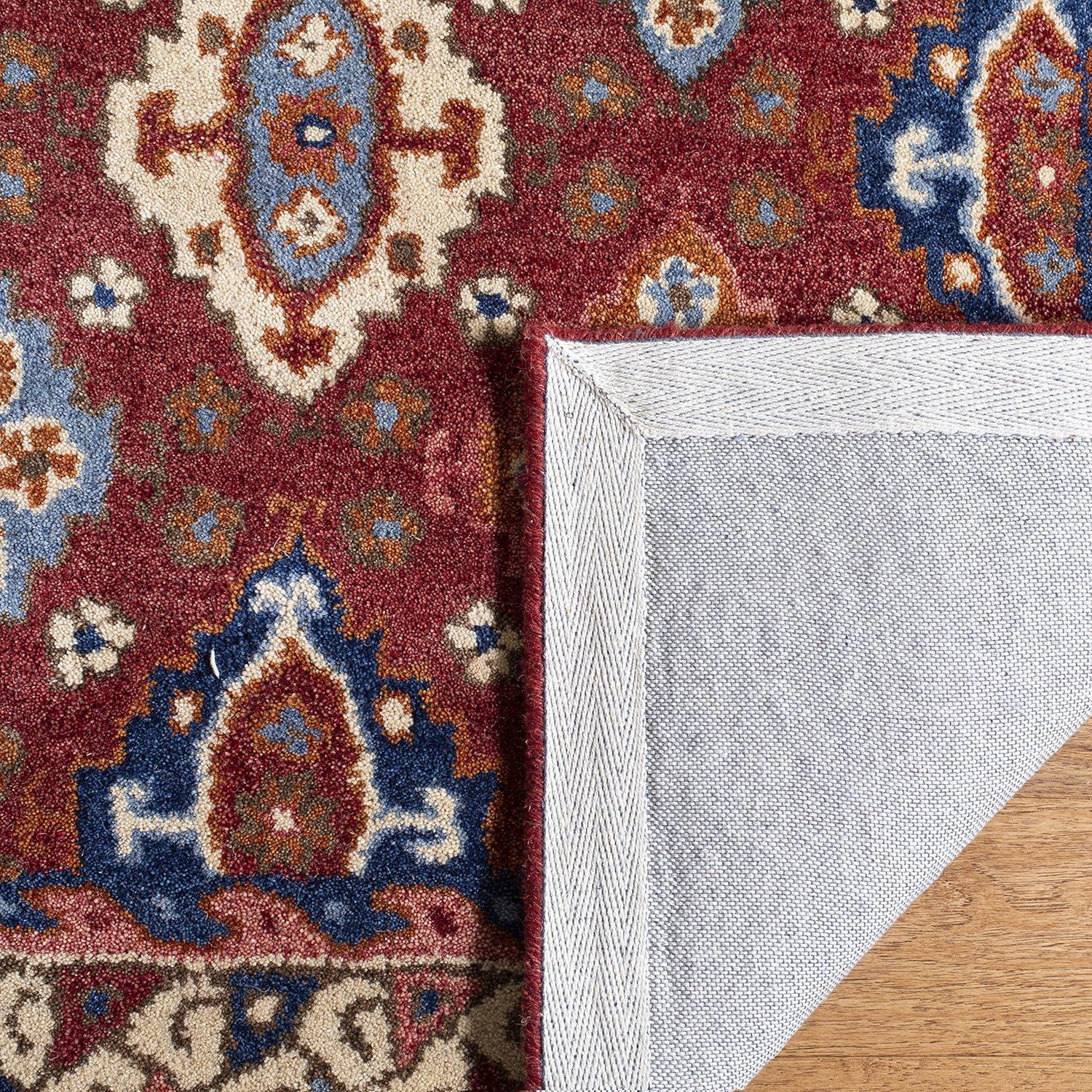 Antiquity AT509 Hand Tufted Accent Rug - Red/Blue - 2'x3' - Safavieh.