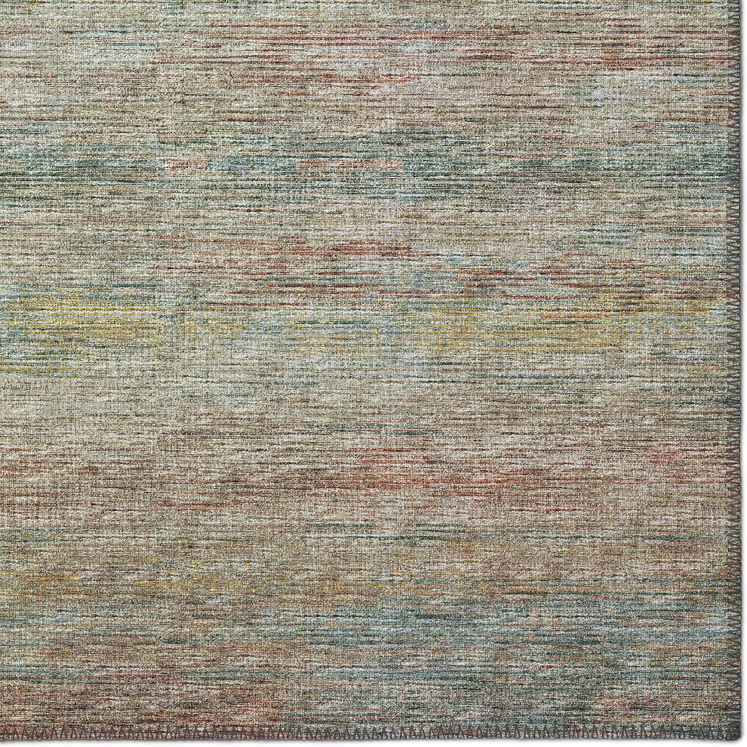 Addison Rugs Indoor/ Outdoor Marston Dynamic Transitional Striped Washable Area Rug 3' x 5' - Multi